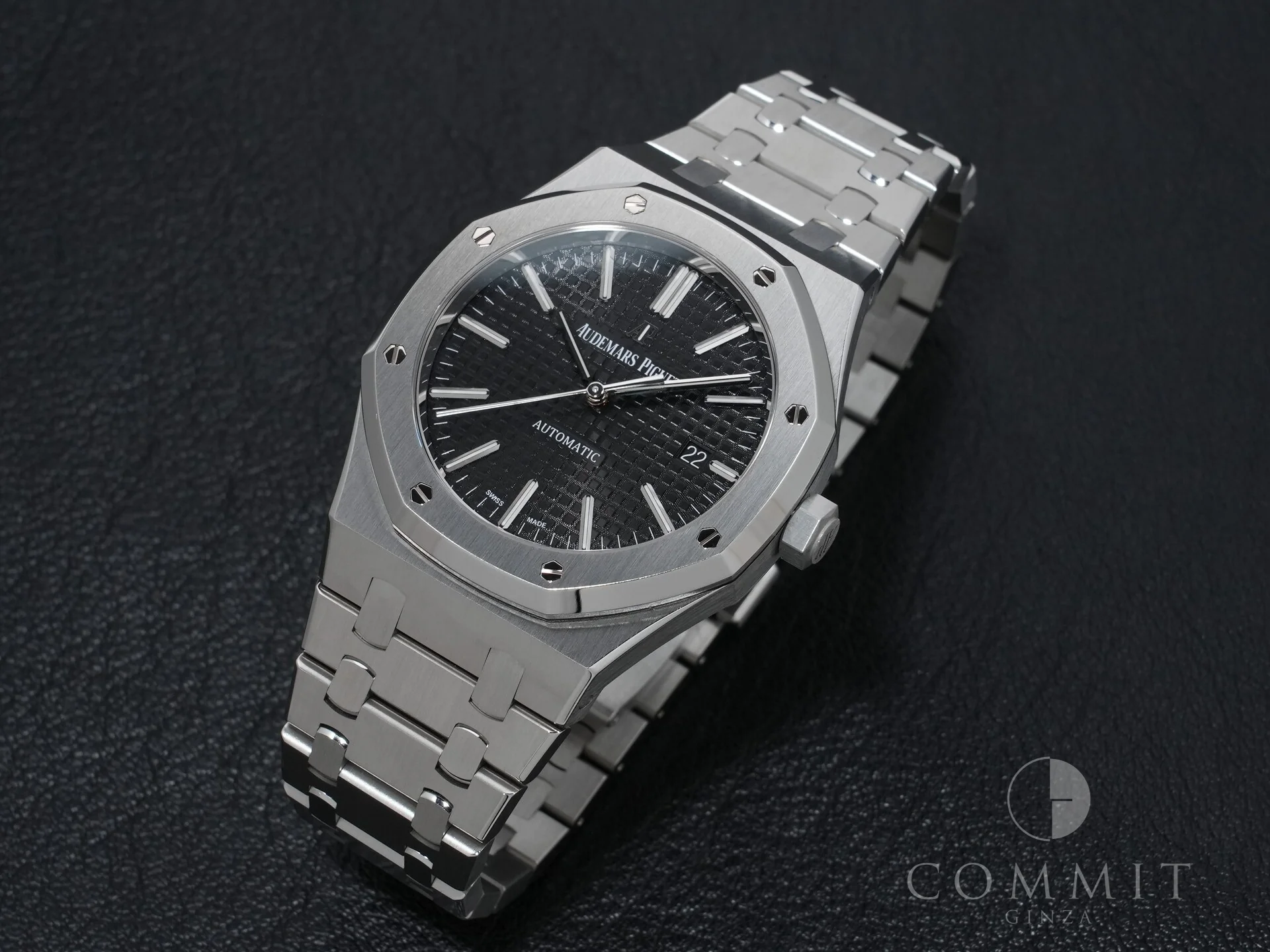 オーデマピゲ ロイヤルオーク Ref.15400ST.OO.1220ST.01 ステンレススチール ブラック文字盤 美品 7pyw6rbt - Image 11