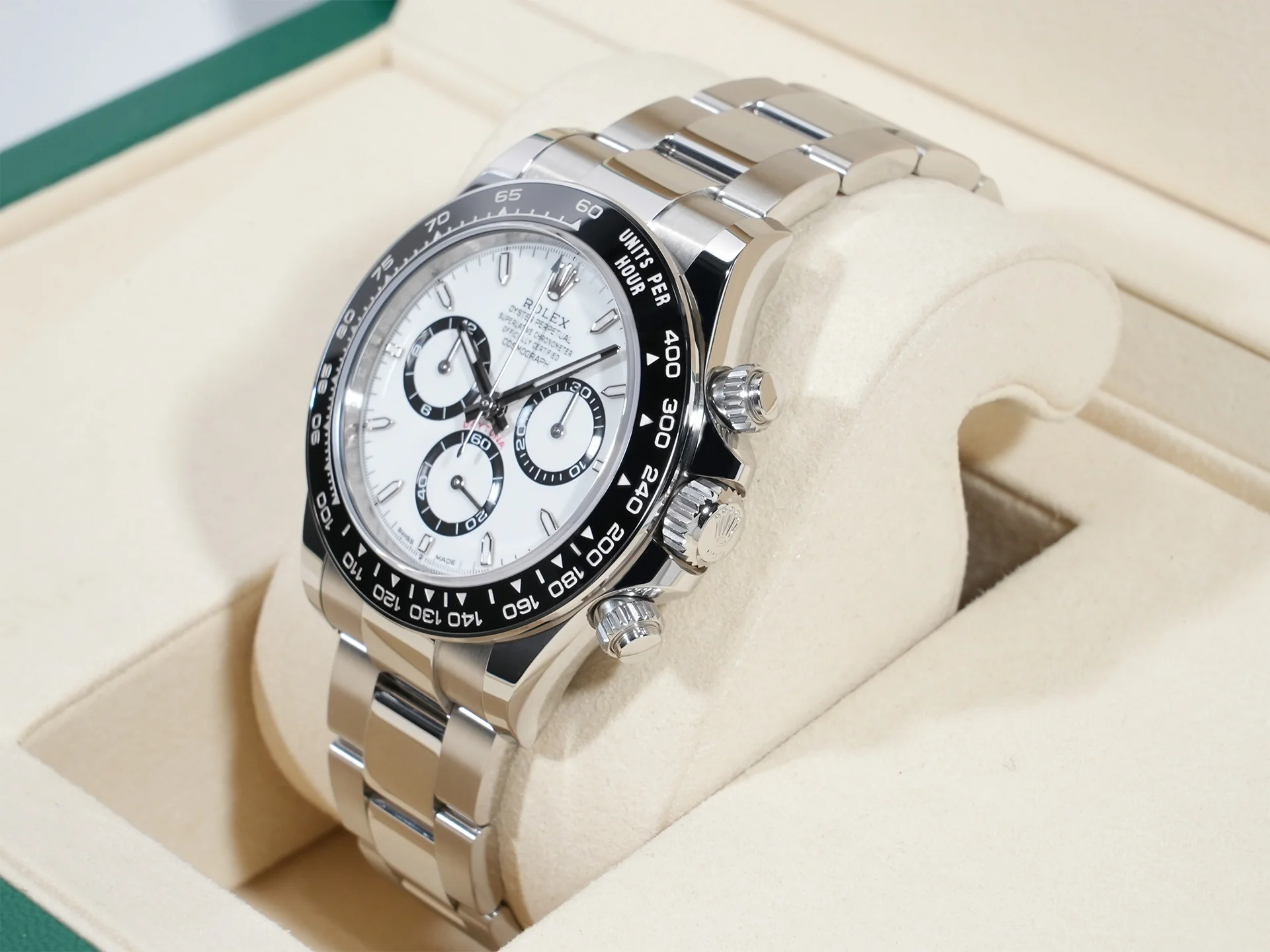ロレックス デイトナ Ref.126500LN ステンレススチール ホワイト文字盤 - Image 4