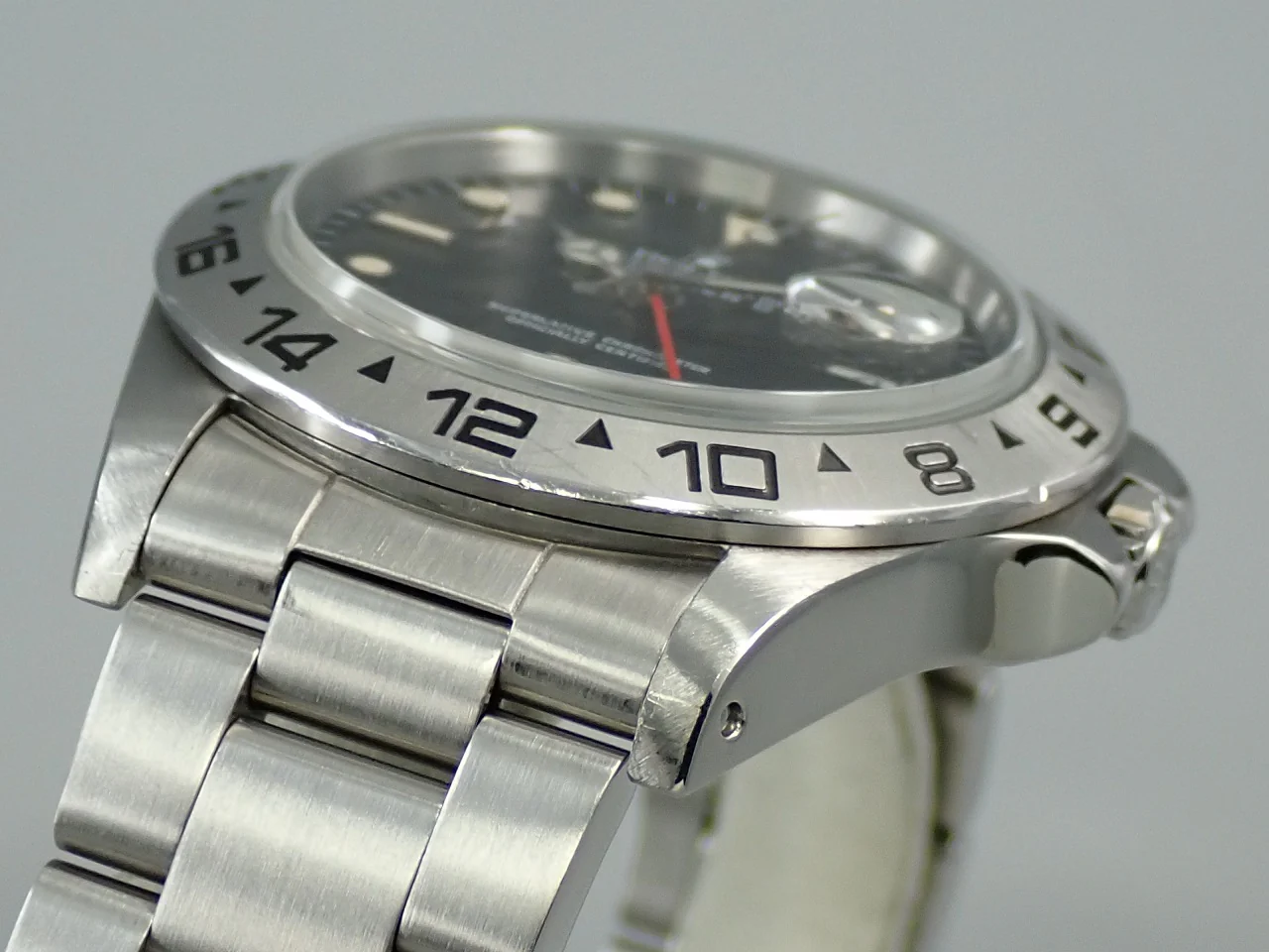 ロレックス エクスプローラーII Ref.16550 ステンレススチール ブラック文字盤 - Image 6