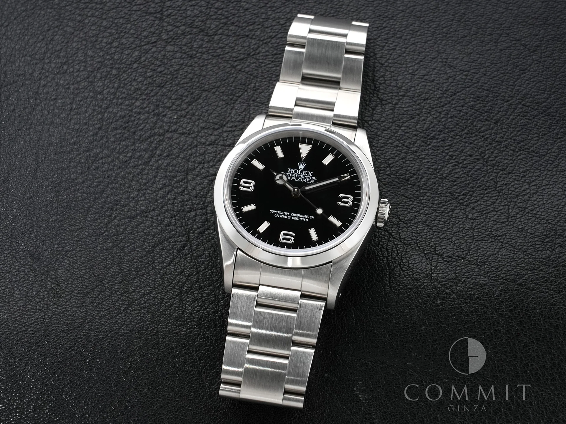 ロレックス エクスプローラーI Ref.14270 ステンレススチール ブラック文字盤 オイスターブレスレット 中古 7txdihcm - Image 12