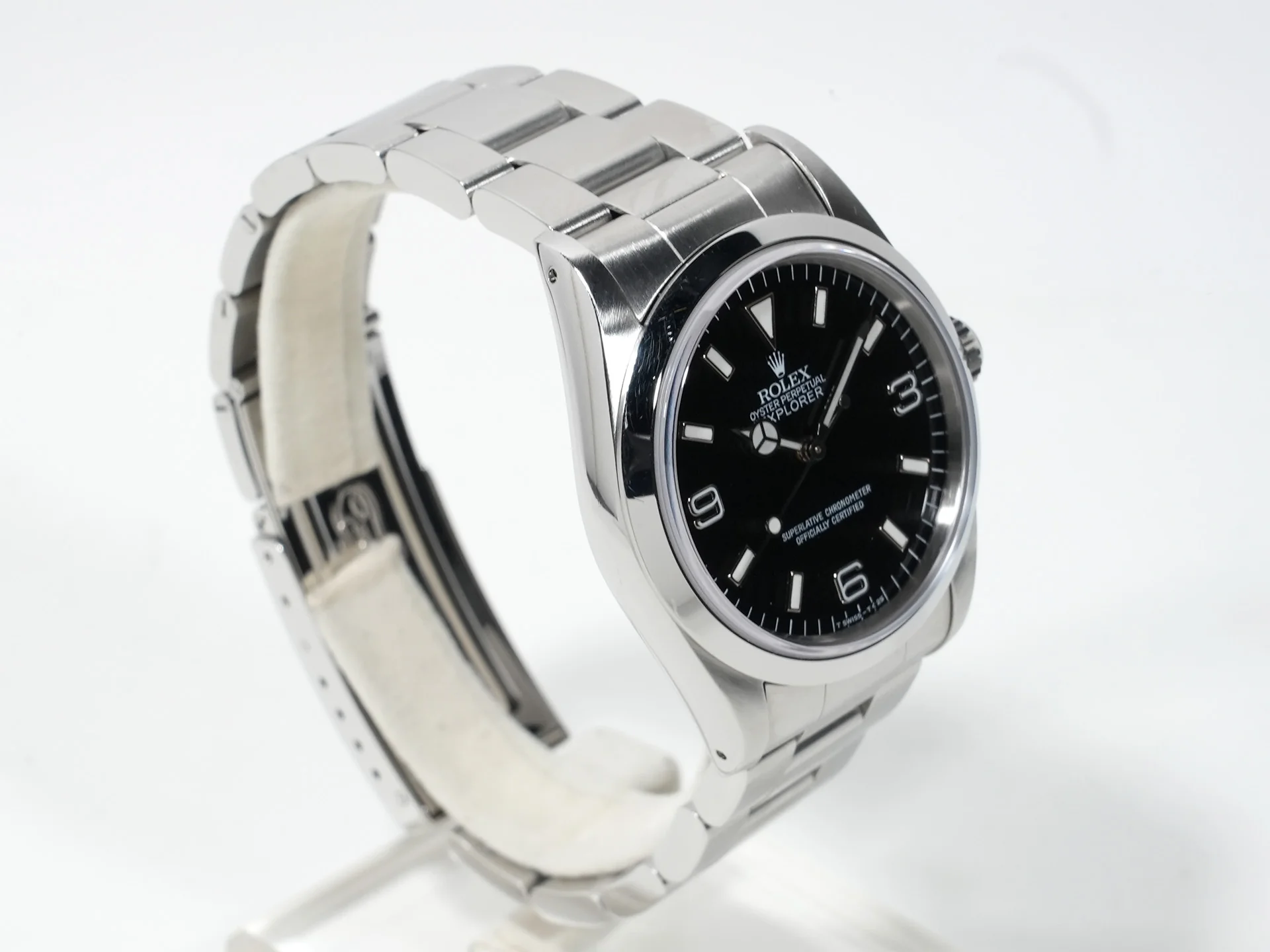 ロレックス エクスプローラーI Ref.14270 ステンレススチール ブラック文字盤 オイスターブレスレット 中古 7txdihcm - Image 5