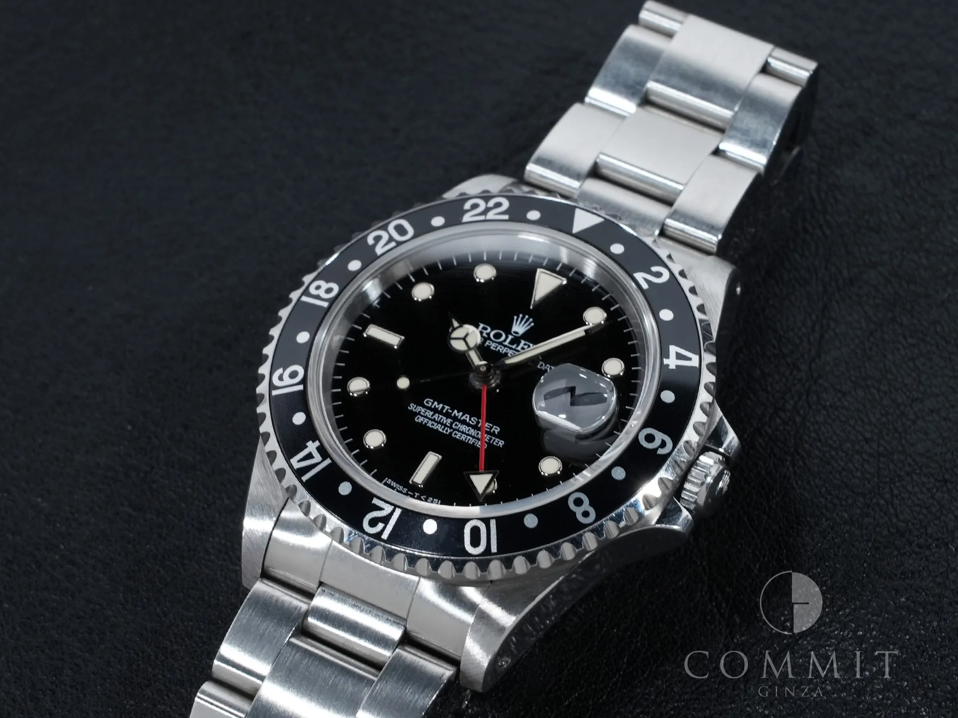 ロレックス GMTマスター Ref.16700 ステンレススチール ブラック文字盤 オイスターブレスレット - Image 11
