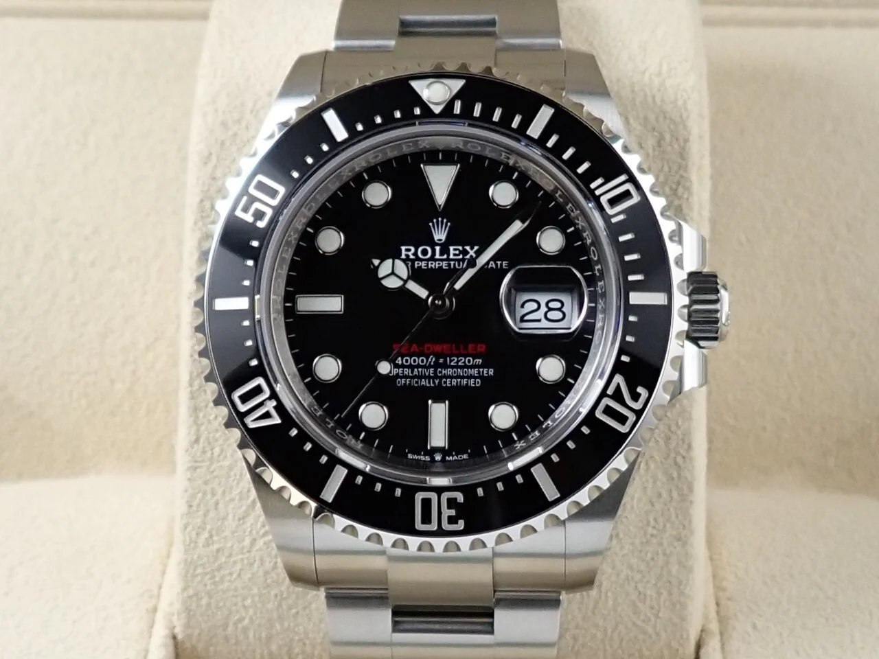 ロレックス シードゥエラー Ref.126600 ステンレススチール ブラック文字盤 - Image 2