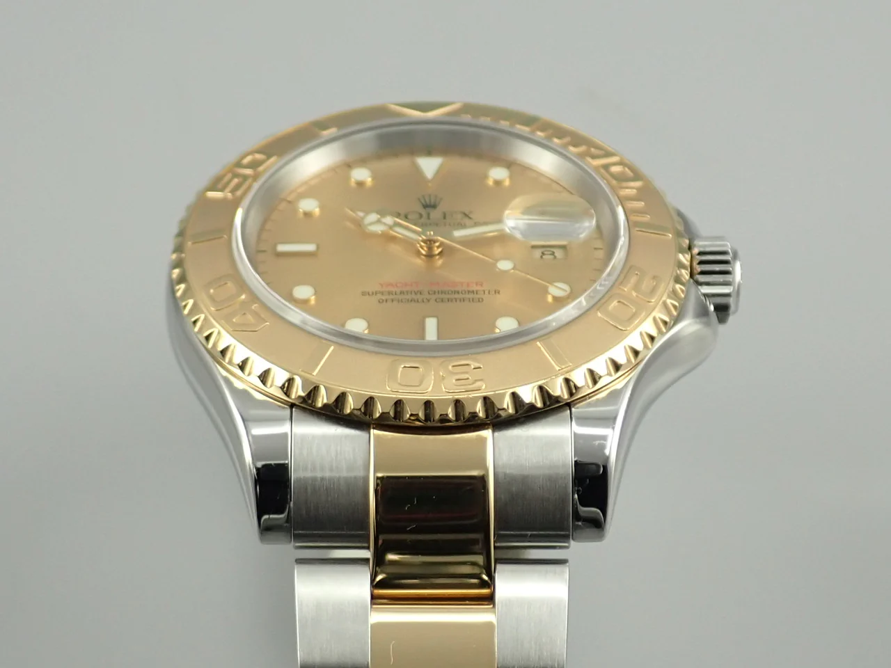 ロレックス ヨットマスター40 Ref.16623 ステンレススチール/イエローゴールド シャンパン文字盤 - Image 6