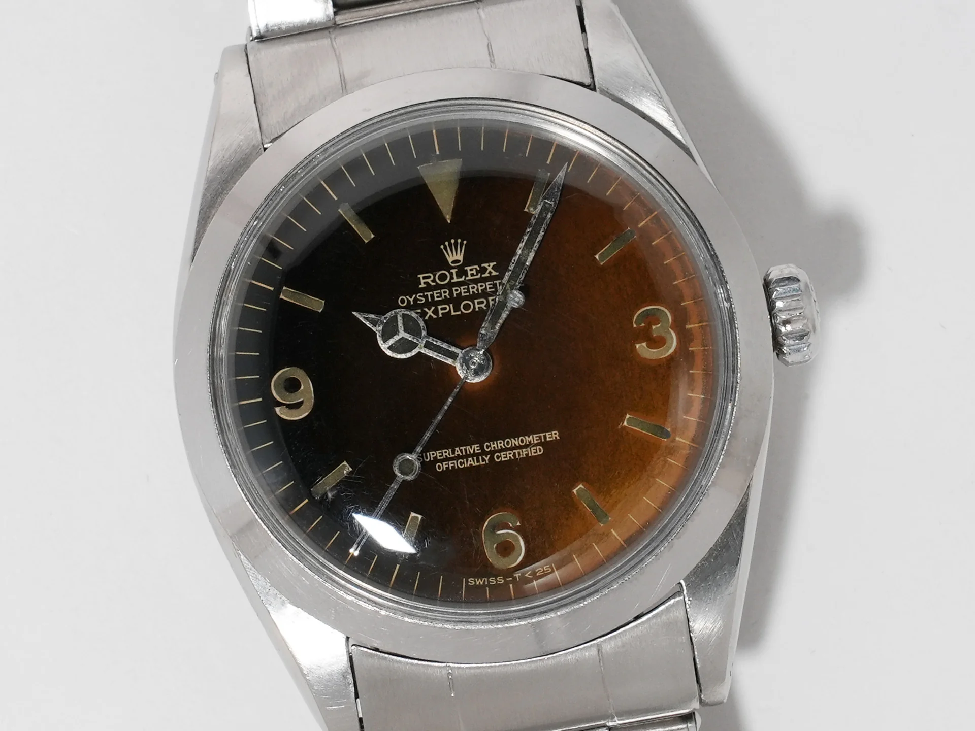 ロレックス エクスプローラーI Ref.1016 ステンレススチール ブラック文字盤 中古 7zpt3b4d - Image 3