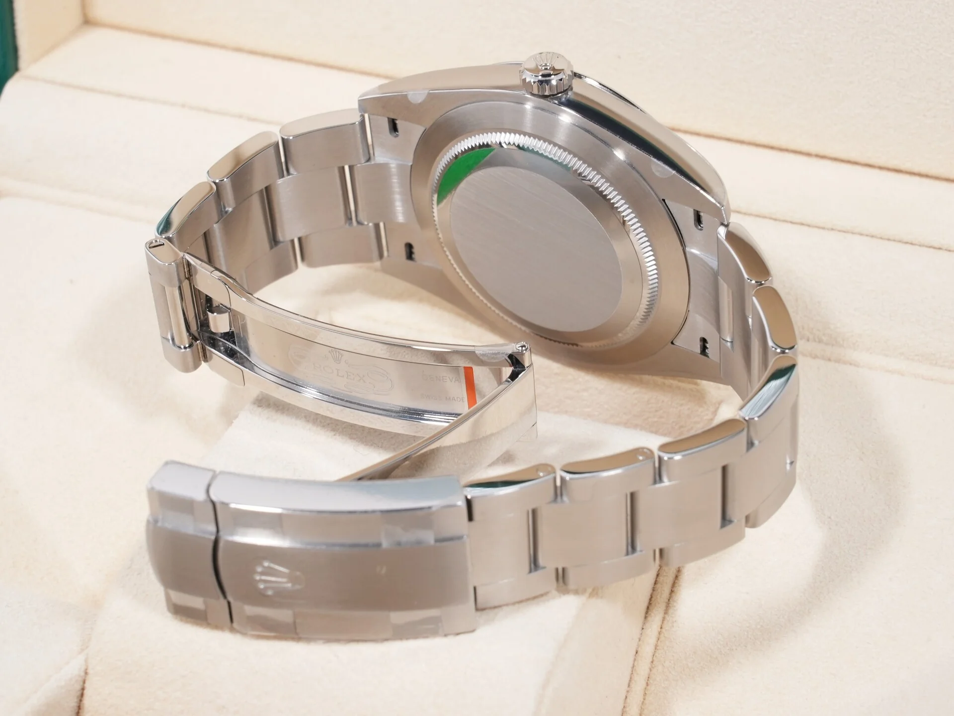 ロレックス オイスターパーペチュアル41 Ref.124300 ステンレススチール グリーン文字盤 - Image 7