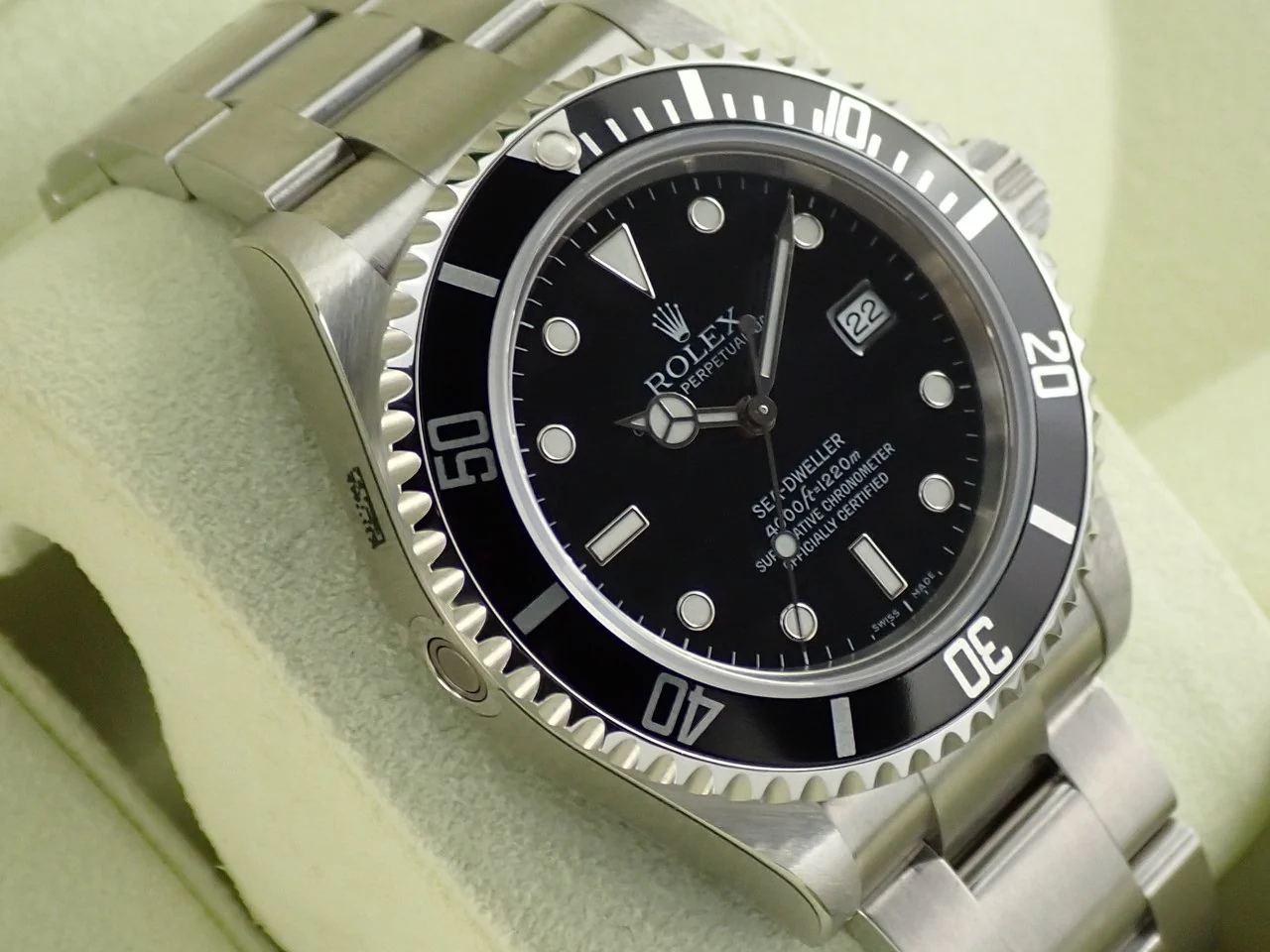 ロレックス シードゥエラー Ref.16600 ステンレススチール ブラック文字盤 - Image 5