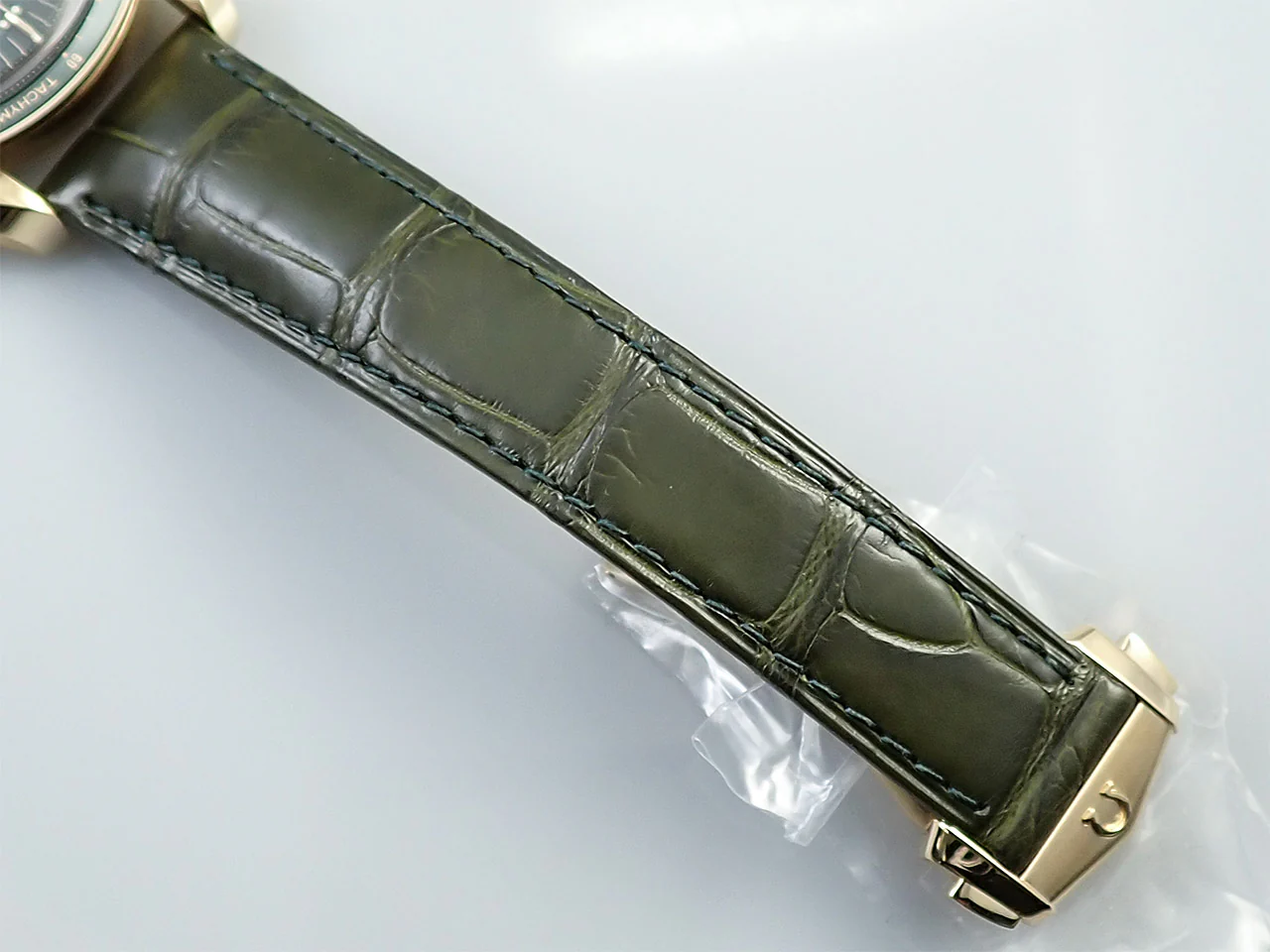 オメガ スピードマスター ムーンウォッチ プロフェッショナル コーアクシャル マスター クロノメーター クロノグラフ 42MM Ref.310.63.42.50.10.001 グリーン文字盤 未使用 80LPT4R2 - Image 8