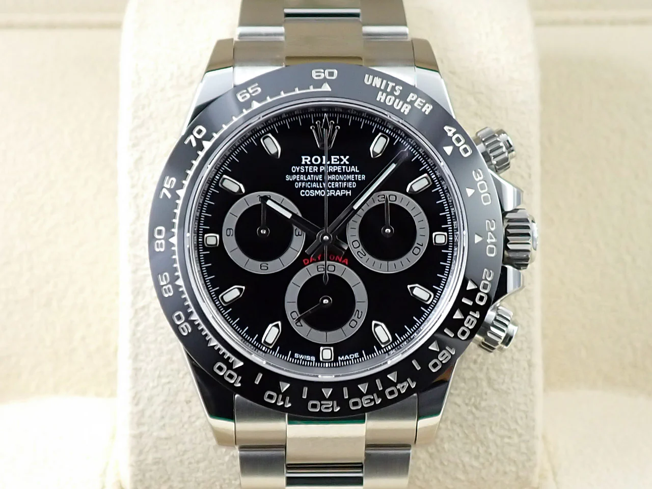 ロレックス デイトナ Ref.116500LN ステンレススチール ブラック文字盤 - Image 2
