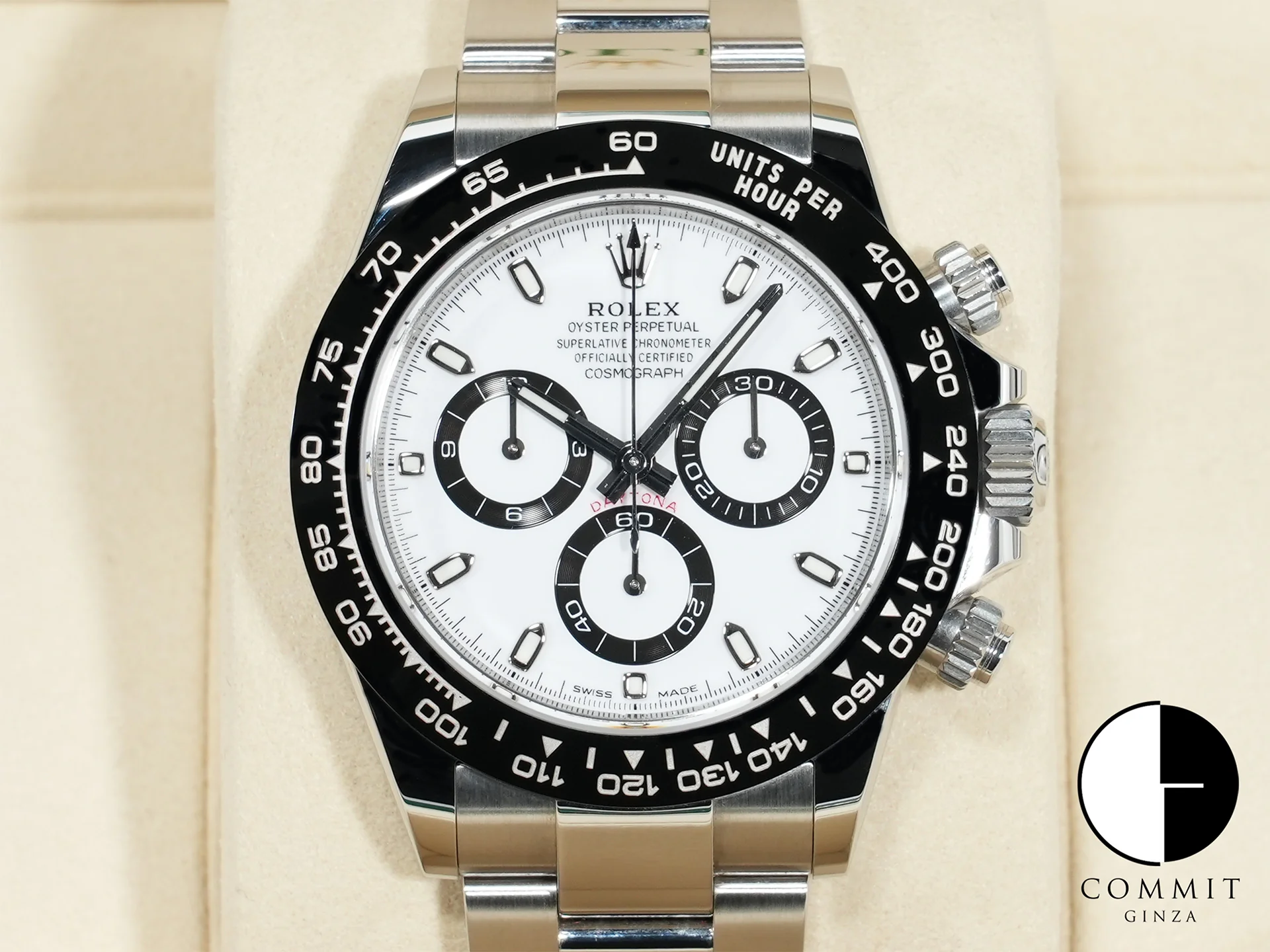 ロレックス デイトナ Ref.116500LN ステンレススチール ホワイト文字盤 中古 86tfuqa8