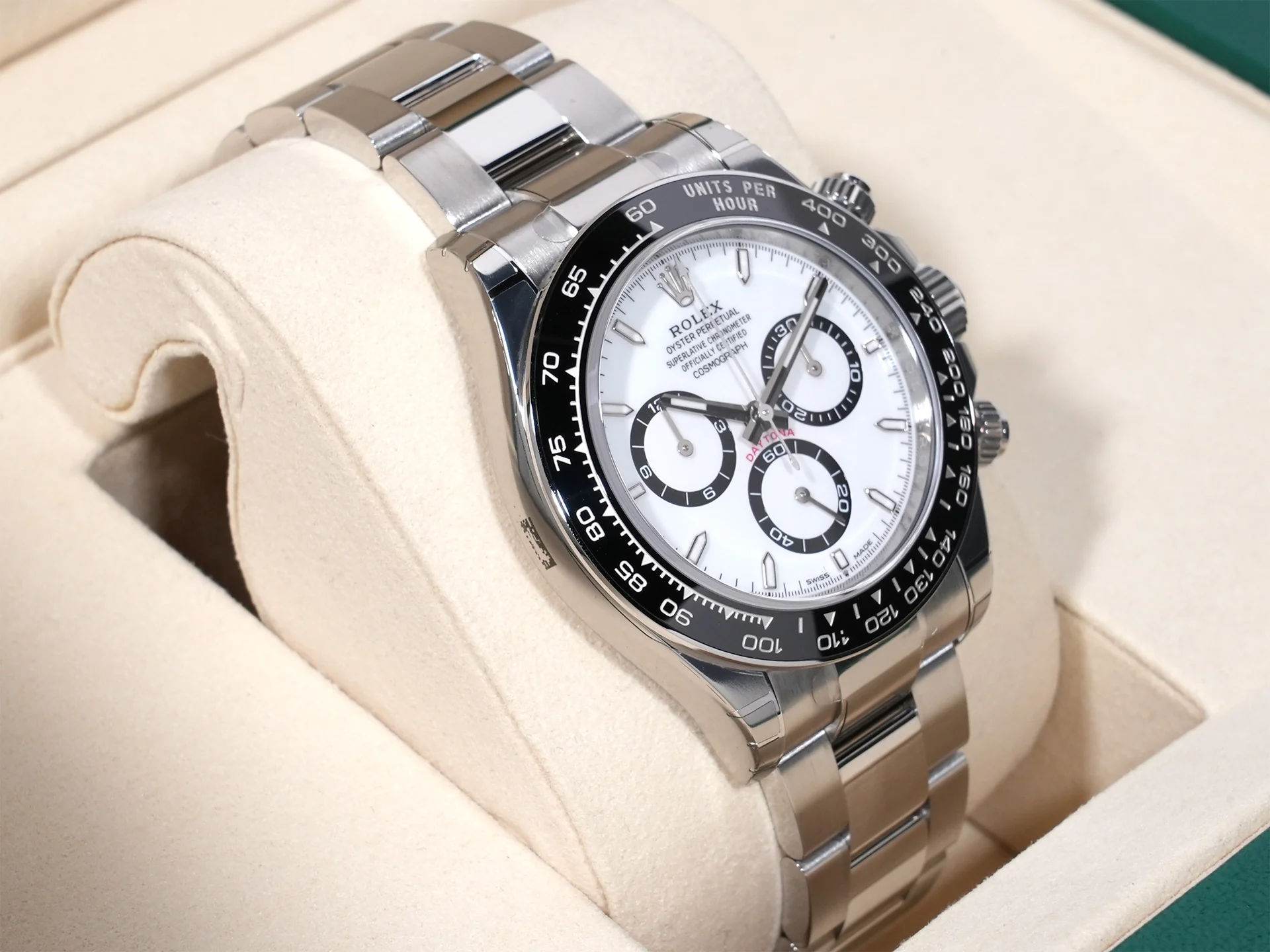 ロレックス デイトナ Ref.126500LN ステンレススチール ホワイト文字盤 未使用 87gpoi69 - Image 5
