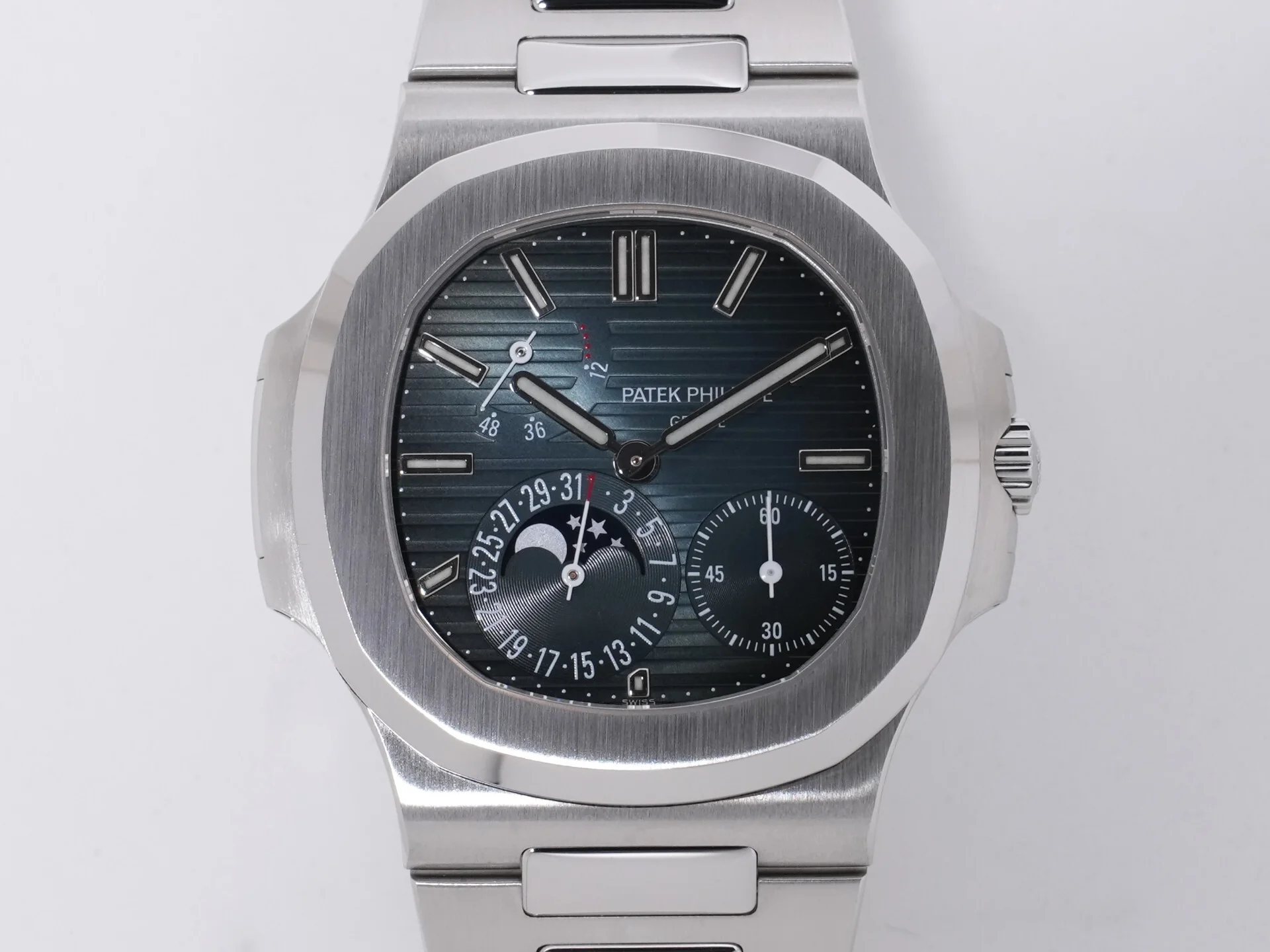 パテックフィリップ ノーチラス プチコンプリケーション Ref.5712/1A-001 ステンレススチール ブルー文字盤 美品 88zjoawo - Image 2