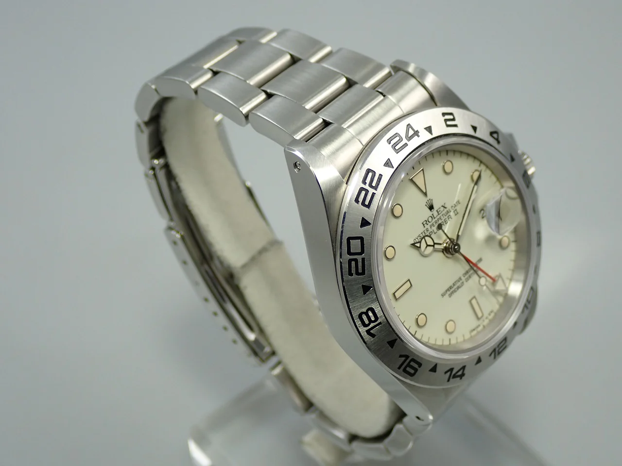 ロレックス エクスプローラーII Ref.16550 ステンレススチール アイボリー文字盤 - Image 5