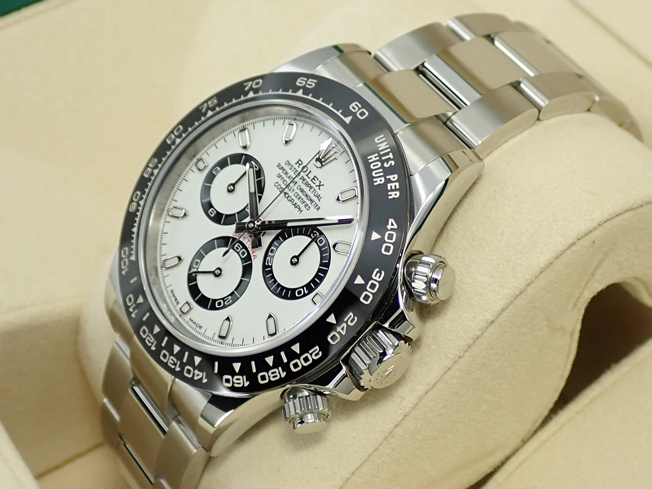 ロレックス デイトナ Ref.116500LN ステンレススチール ホワイト文字盤 - Image 4