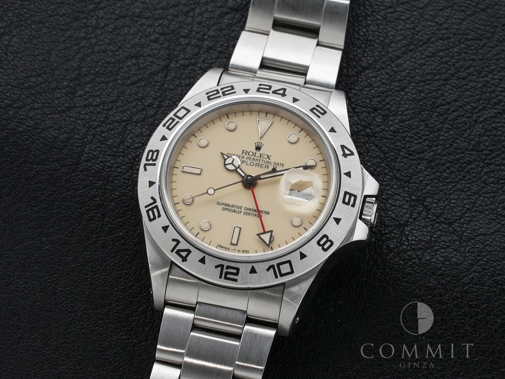 ロレックス エクスプローラーII Ref.16550 ステンレススチール アイボリー文字盤 オイスターブレスレット 中古 8br2kbvp - Image 11