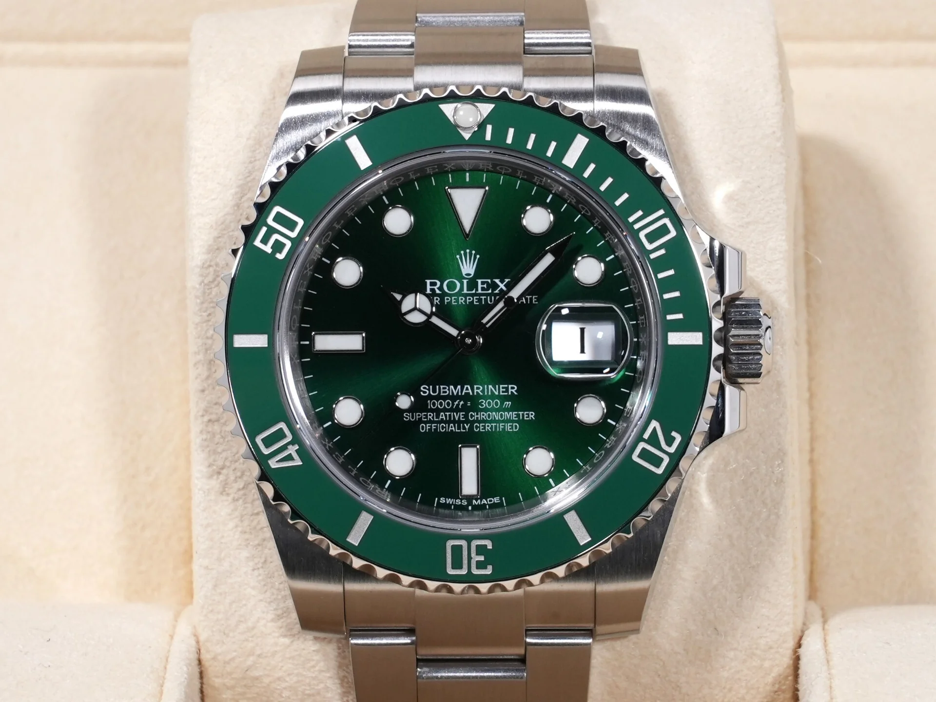 ロレックス サブマリーナー デイト Ref.116610LV ステンレススチール グリーン文字盤 美品 8c6jktit - Image 2