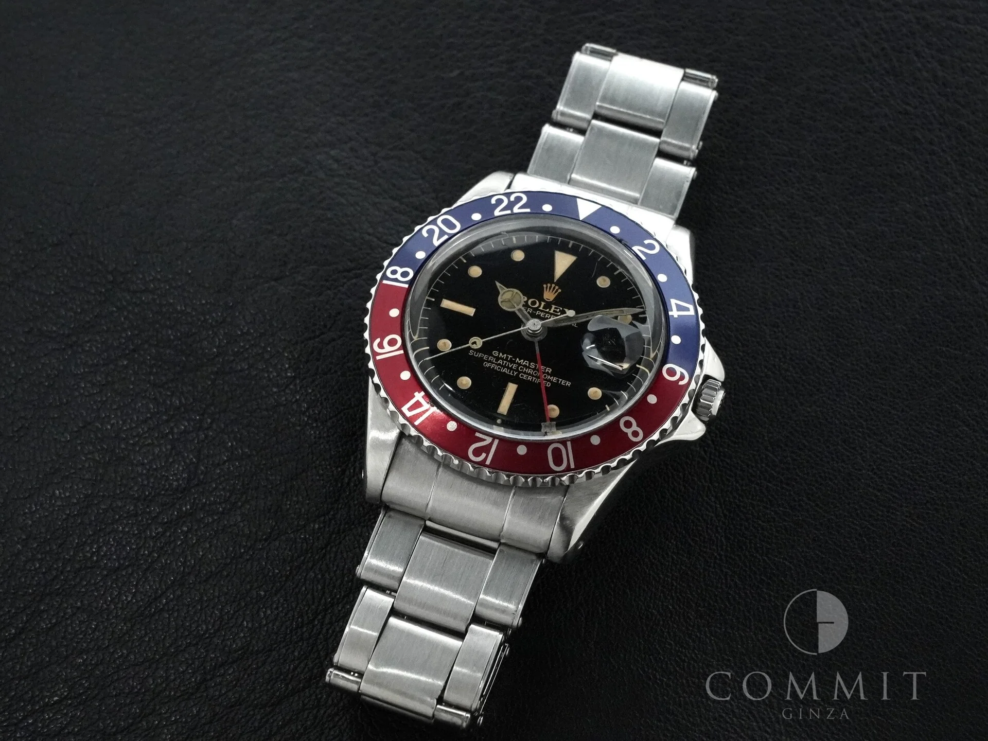 ロレックス GMTマスター Ref.1675MM ステンレススチール ブラック文字盤 オイスターブレスレット - Image 14
