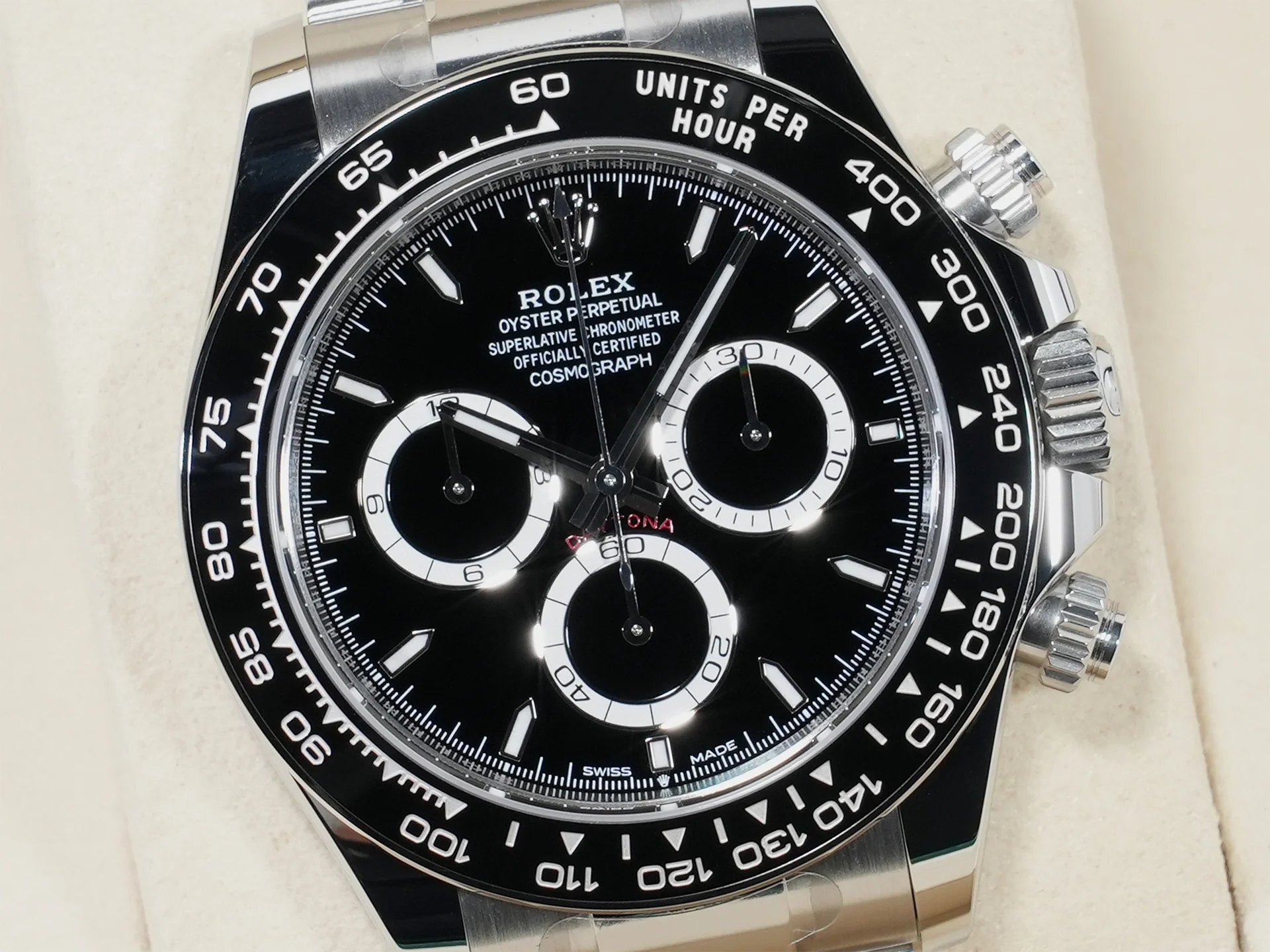 ロレックス デイトナ Ref.126500LN ステンレススチール ブラック文字盤 未使用 8exk2pjn - Image 3