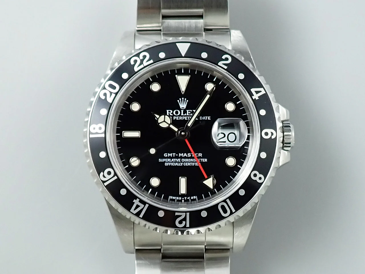 ロレックス GMTマスター Ref.16700 ステンレススチール ブラック文字盤 オイスターブレスレット 中古 8FAVR20S - Image 2