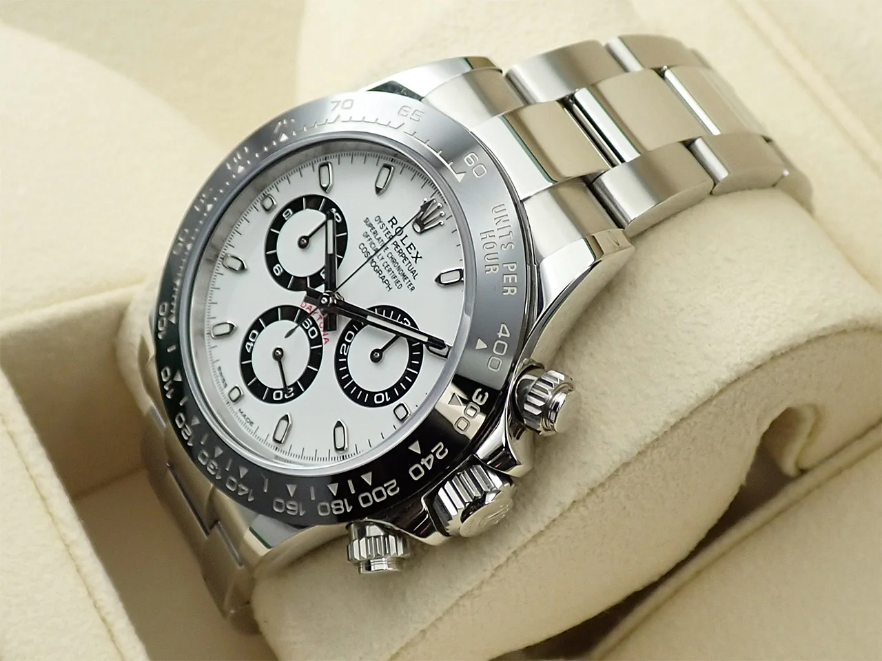 ロレックス デイトナ Ref.116500LN ステンレススチール ホワイト文字盤 - Image 4