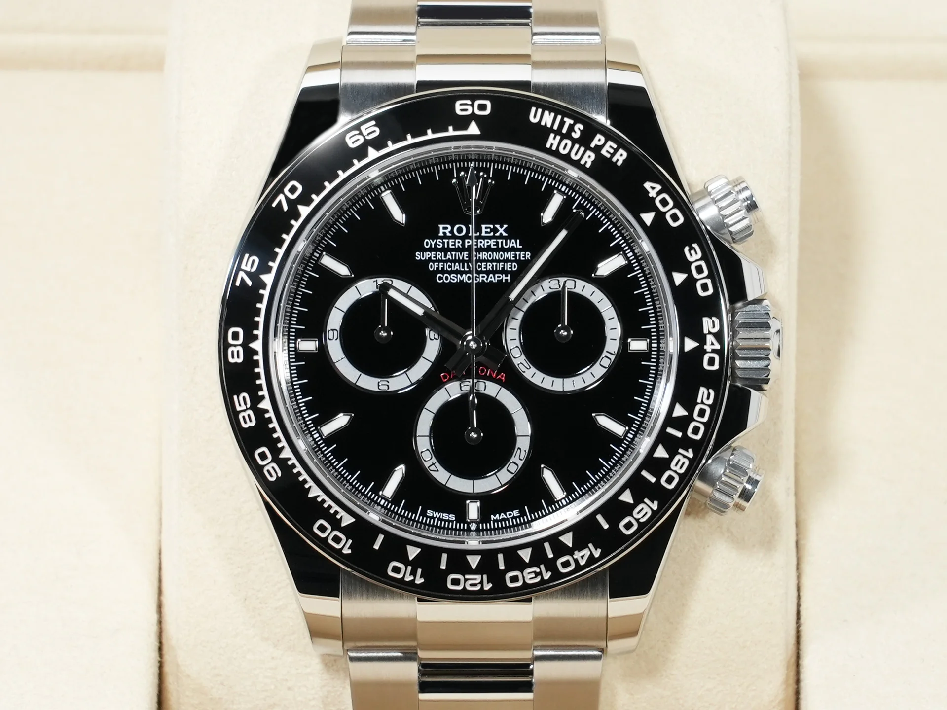 ロレックス デイトナ Ref.126500LN ステンレススチール ブラック文字盤 - Image 2