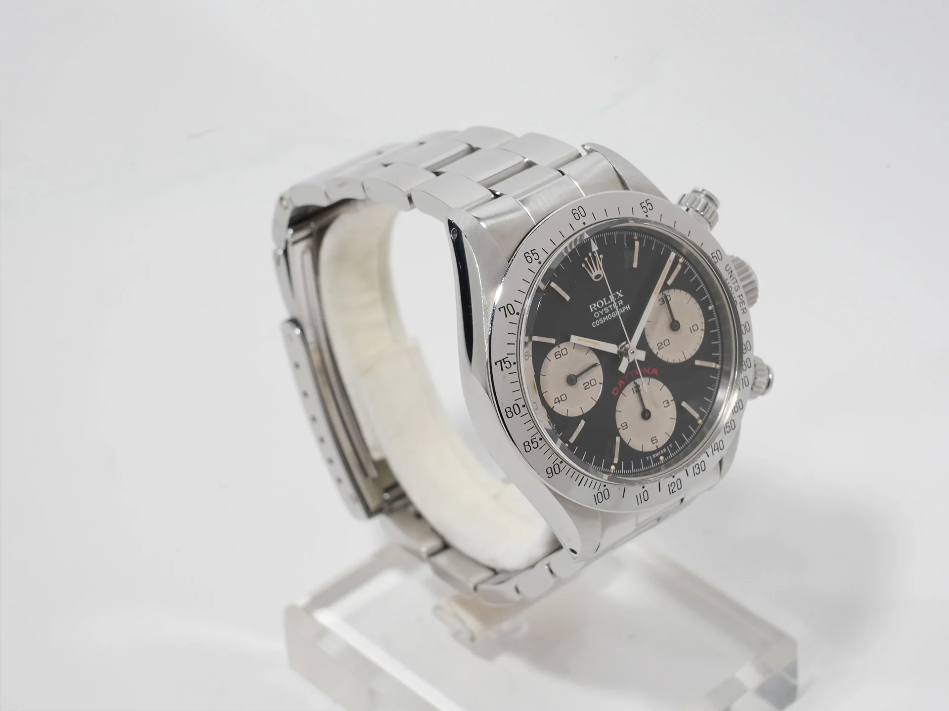 ロレックス デイトナ Ref.6265 ステンレススチール ブラック文字盤 中古 8iarjaqz - Image 5