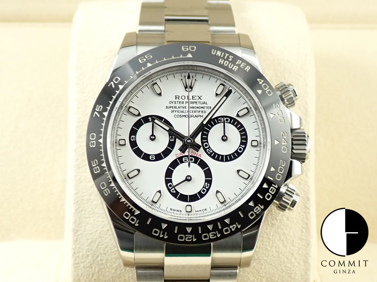 ロレックス デイトナ Ref.116500LN ステンレススチール ホワイト文字盤
