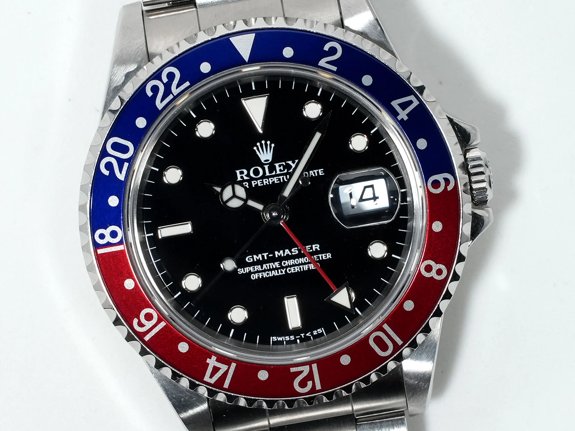 ロレックス GMTマスター Ref.16700 ステンレススチール ブラック文字盤 オイスターブレスレット 中古 8kbbyaqd - Image 3