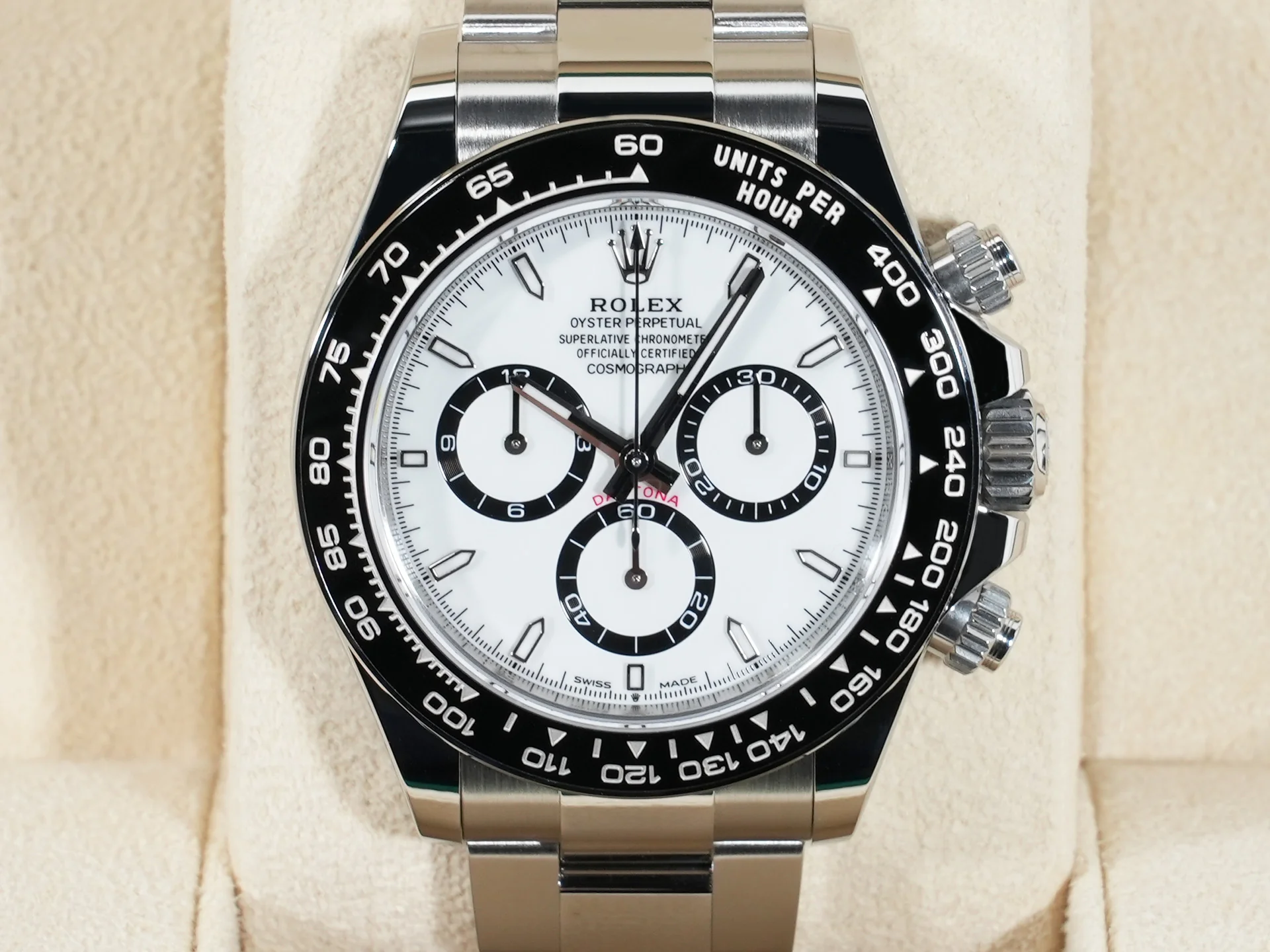 ロレックス デイトナ Ref.126500LN ステンレススチール ホワイト文字盤 - Image 2