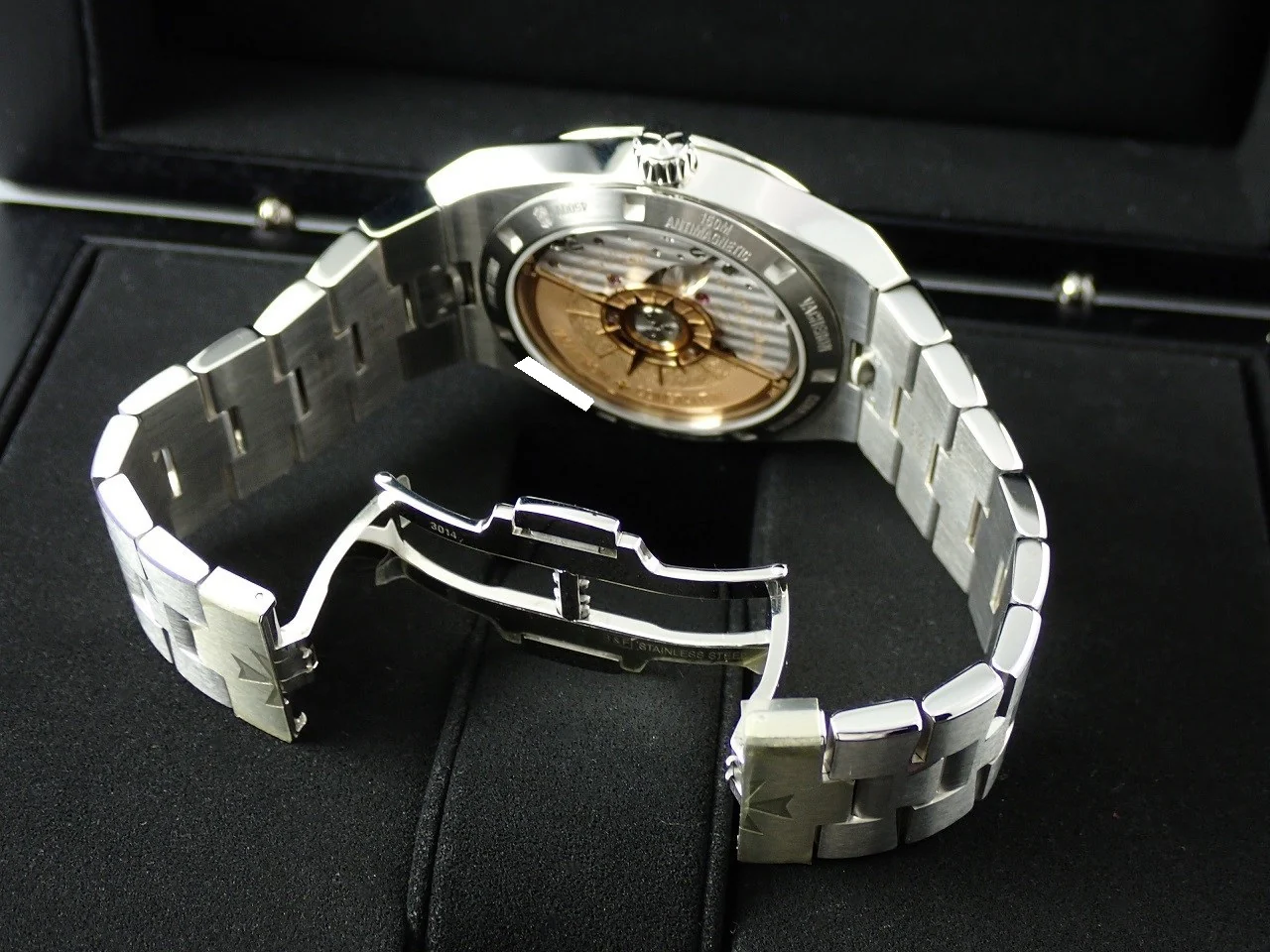 ヴァシュロンコンスタンタン オーヴァーシーズ Ref.4500V/110A-B128 ブルー文字盤 中古 8PM7S95Z - Image 8
