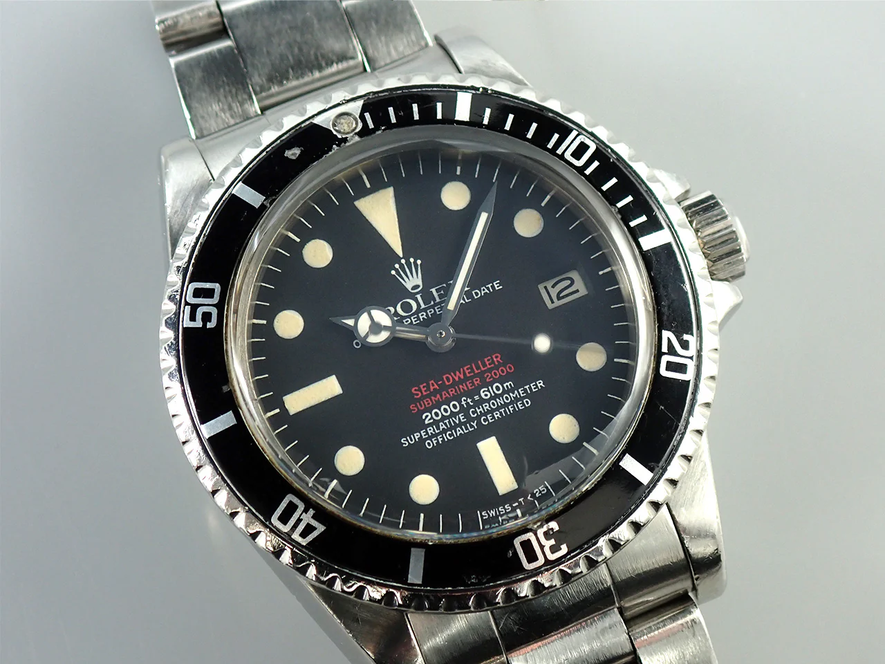 ロレックス シードゥエラー Ref.1665 ステンレススチール ブラック文字盤 - Image 3