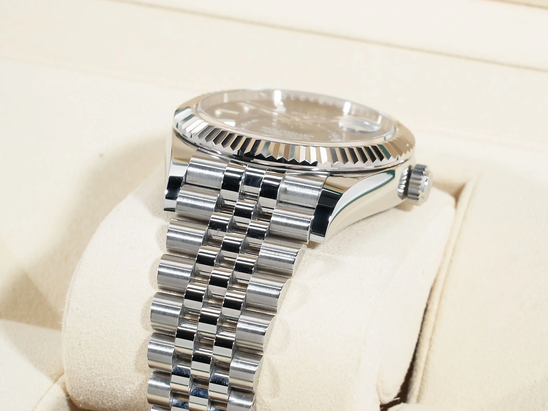 ロレックス スカイドゥエラー Ref.326934 ステンレススチール/ホワイトゴールド ブルー文字盤 ジュビリーブレスレット - Image 6