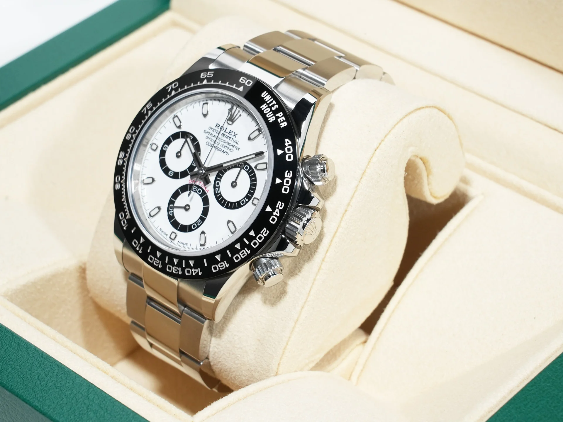 ロレックス デイトナ Ref.116500LN ステンレススチール ホワイト文字盤 未使用 8rab9ynz - Image 4