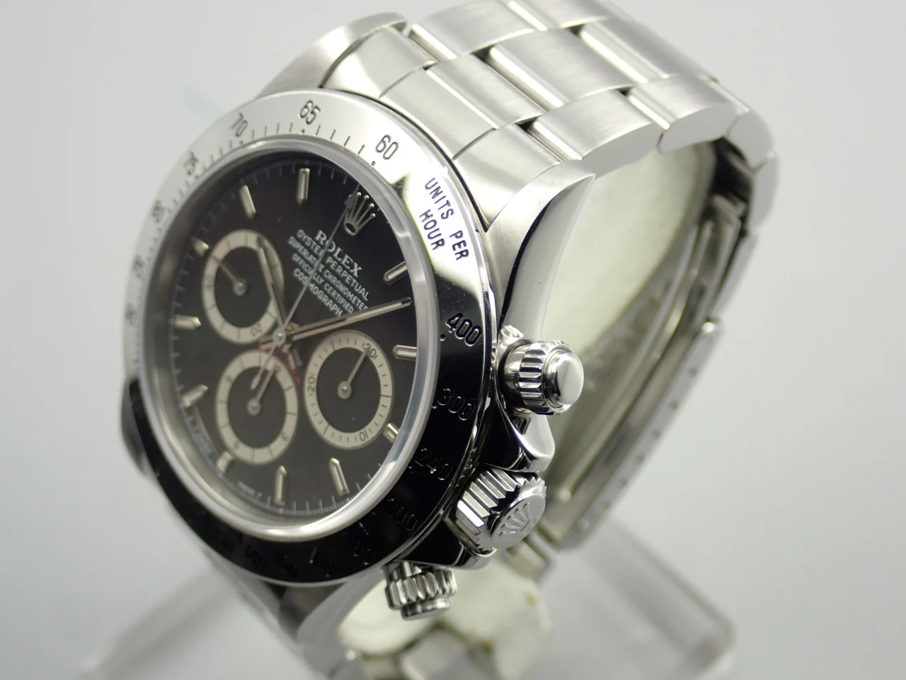 ロレックス デイトナ エルプリメロ Ref.16520 ステンレススチール ブラック文字盤 - Image 4