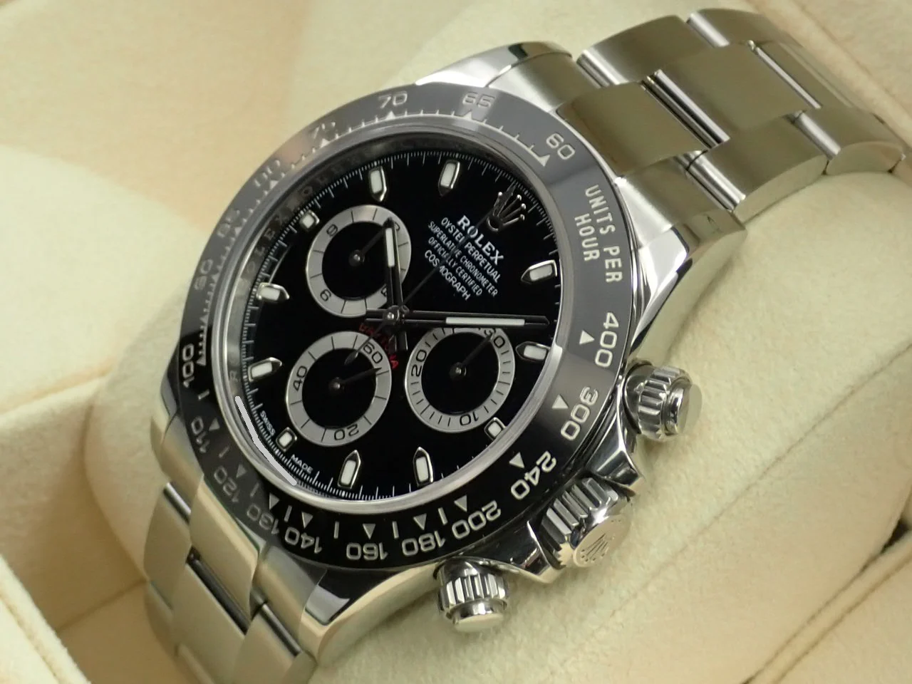 ロレックス デイトナ Ref.116500LN ステンレススチール ブラック文字盤 - Image 4