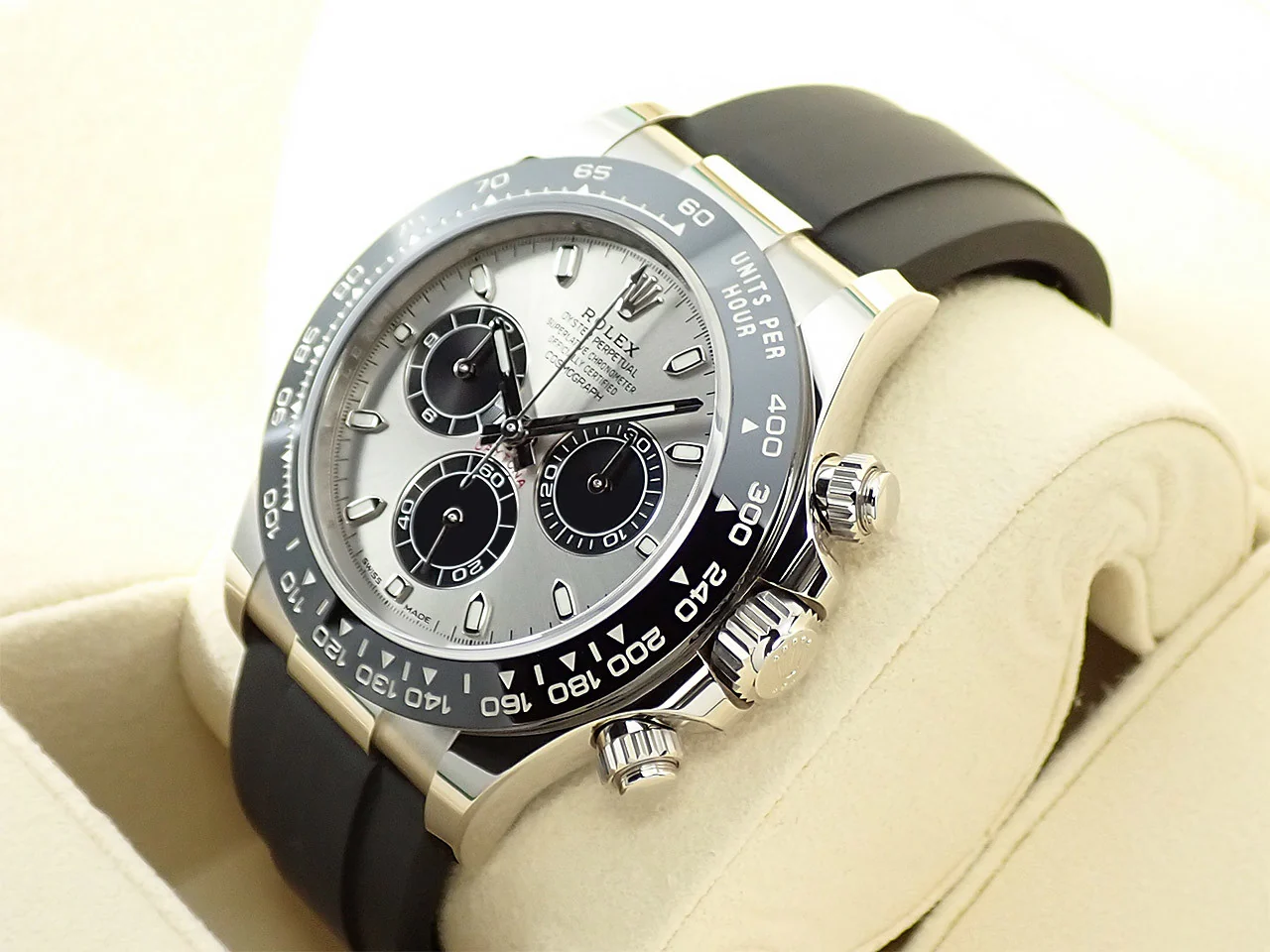 ロレックス デイトナ Ref.116519LN ホワイトゴールド スチールxブラック文字盤 - Image 4