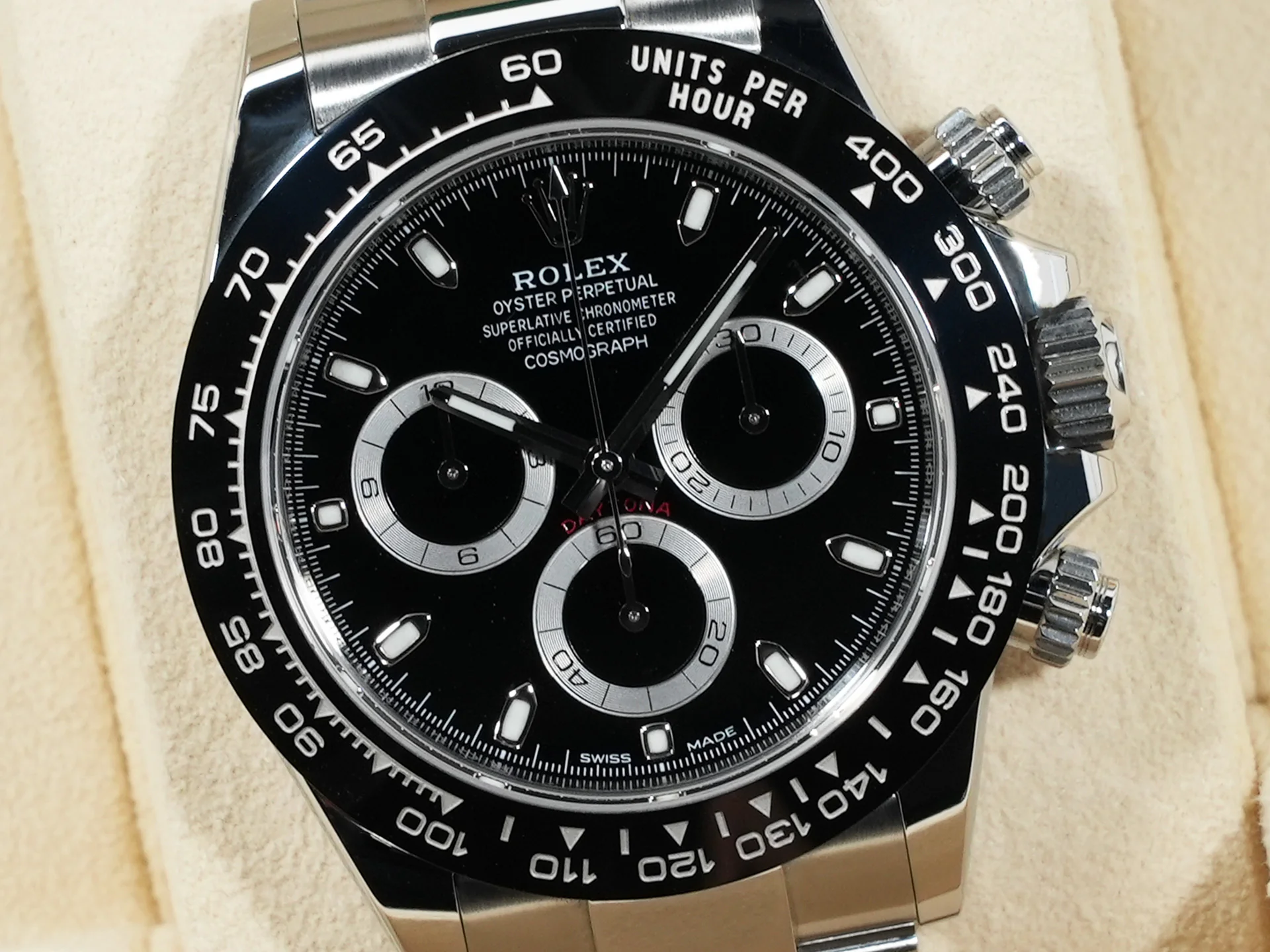 ロレックス デイトナ Ref.116500LN ステンレススチール ブラック文字盤 - Image 3