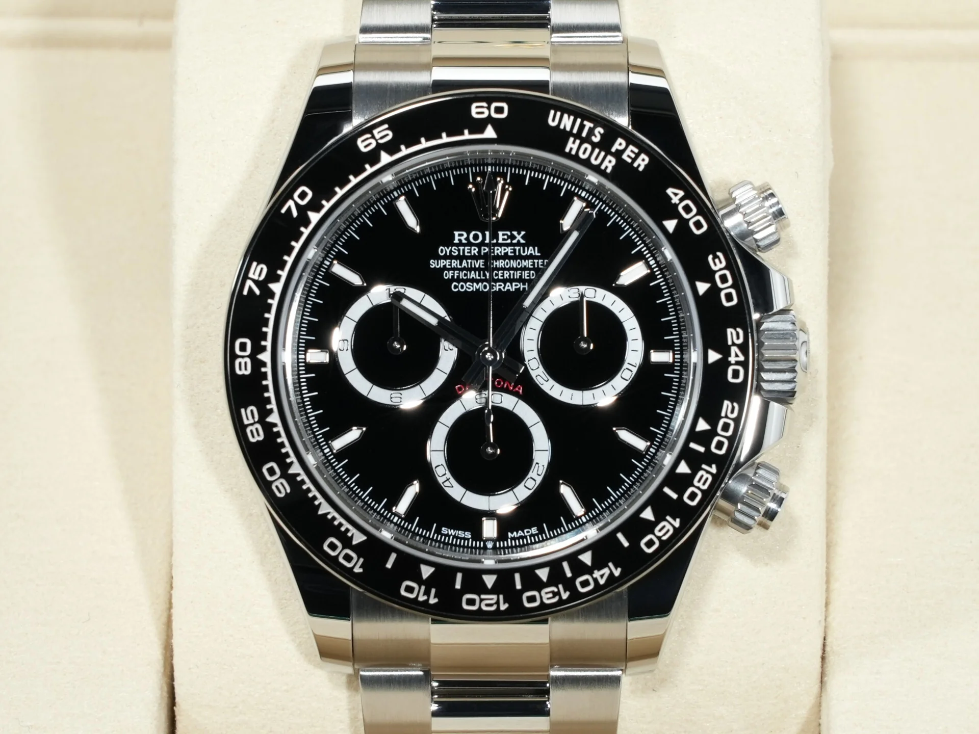 ロレックス デイトナ Ref.126500LN ステンレススチール ブラック文字盤 未使用 8vbe3a7o - Image 2