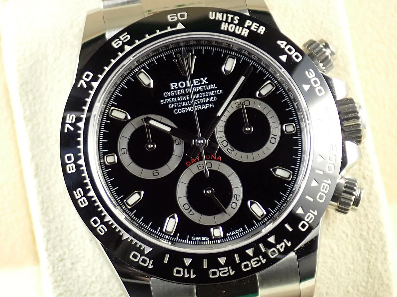 ロレックス デイトナ Ref.116500LN ステンレススチール ブラック文字盤 - Image 3