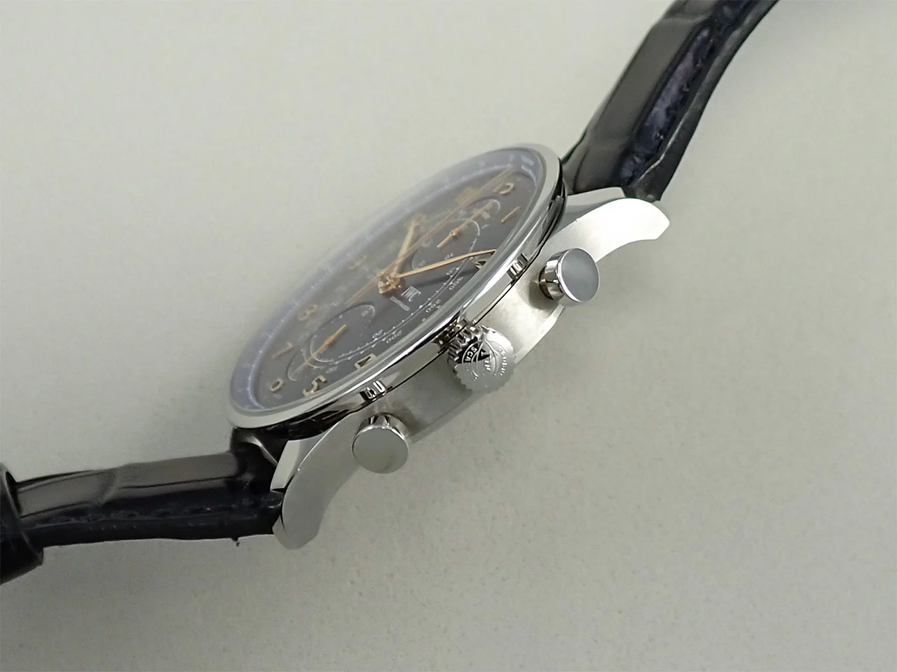 IWC ポルトギーゼ クロノグラフ ラトラパンテ ブティック ミラノ Ref.IW371222 ブルー文字盤 中古 8XA3JFYS - Image 4