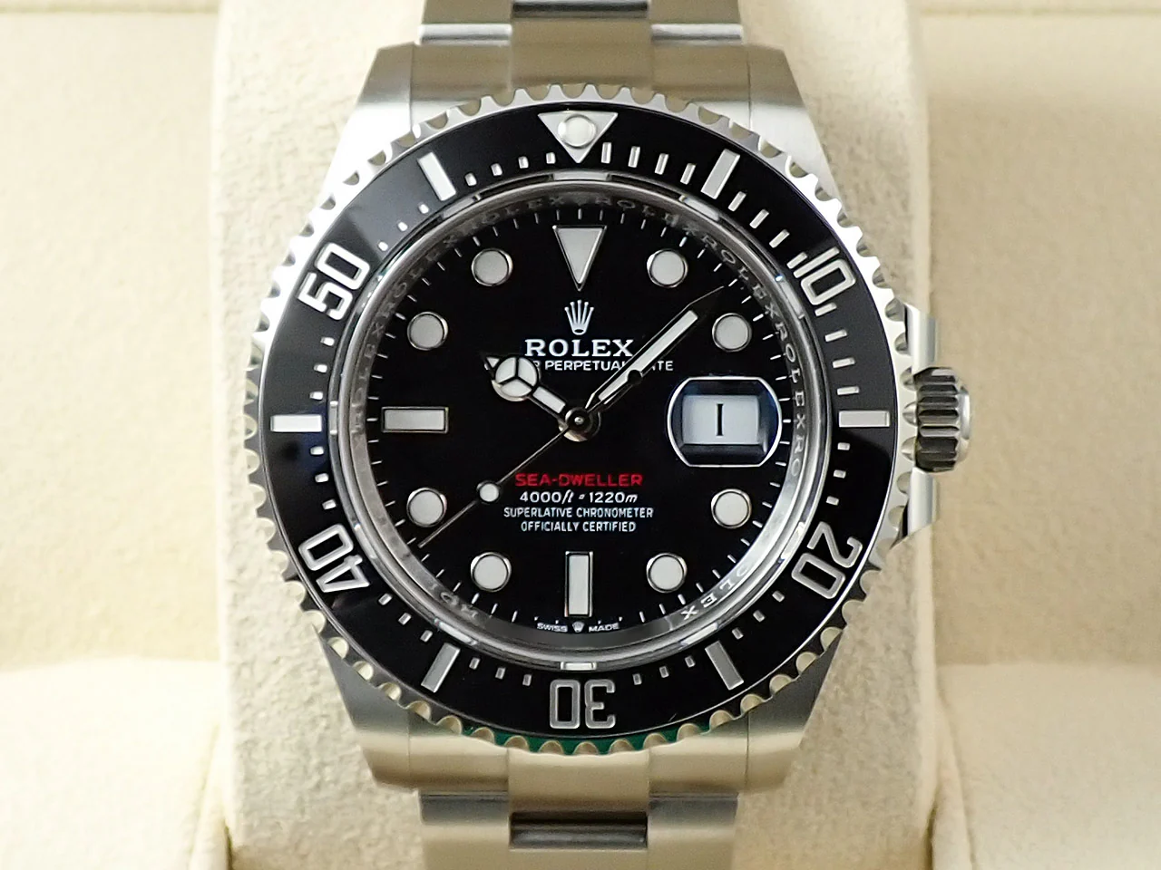 ロレックス シードゥエラー Ref.126600 ステンレススチール ブラック文字盤 - Image 2