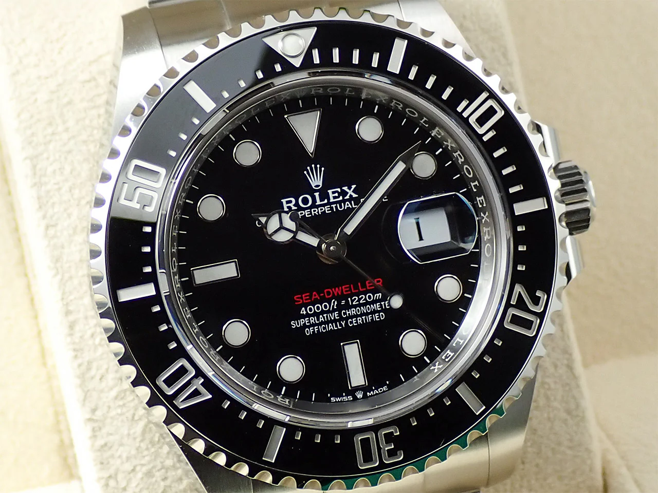 ロレックス シードゥエラー Ref.126600 ステンレススチール ブラック文字盤 - Image 3