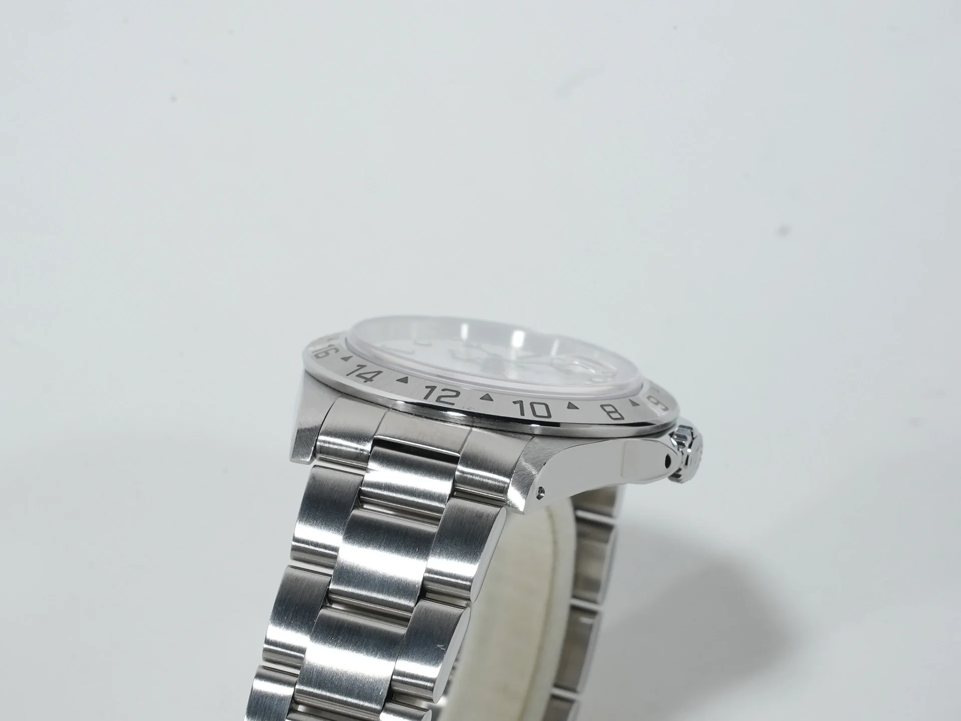 ロレックス エクスプローラーII Ref.16570 ステンレススチール ホワイト文字盤 オイスターブレスレット 中古 91PFH3L8 - Image 6
