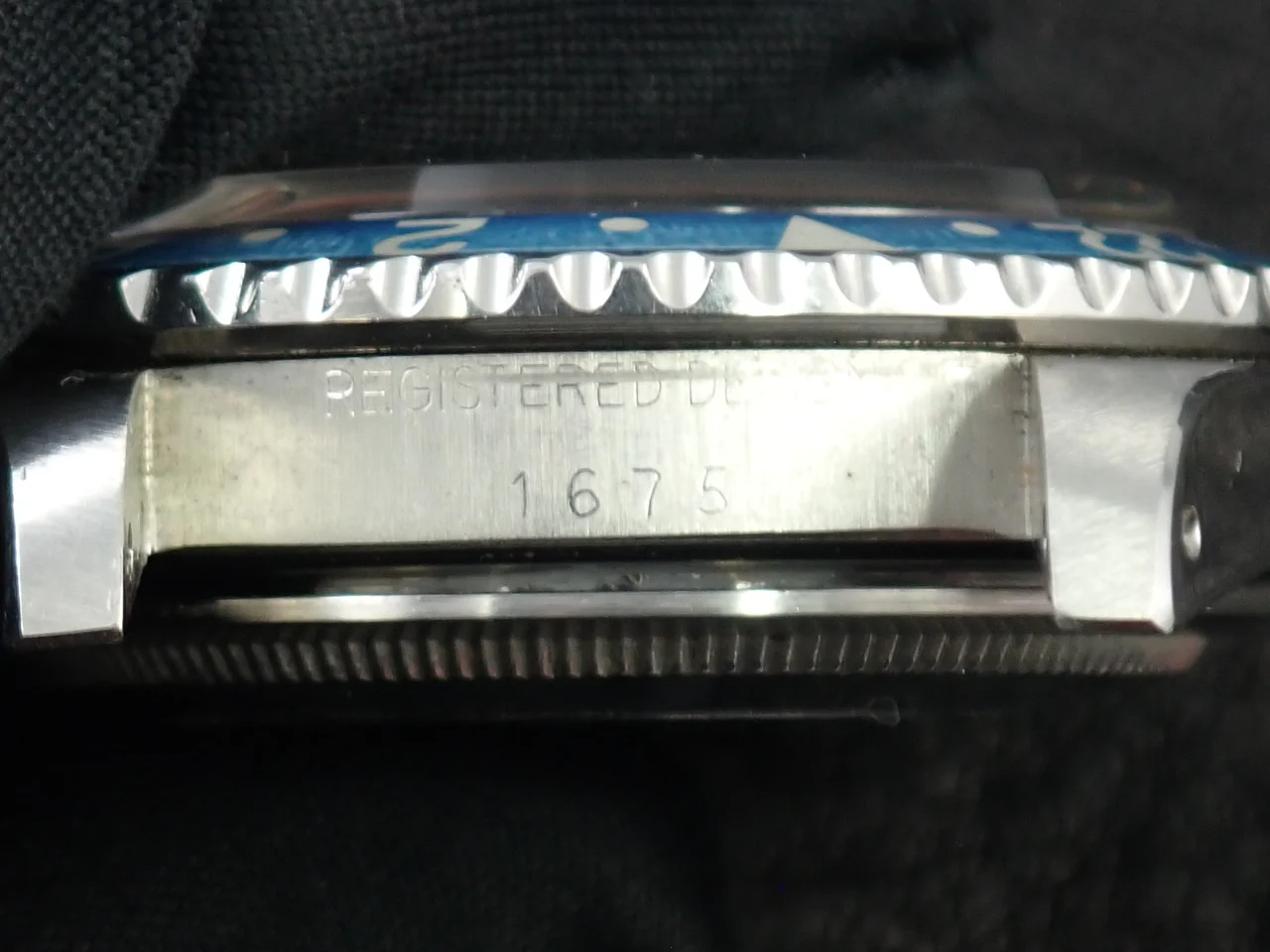 ロレックス GMTマスター Ref.1675 ステンレススチール ブラック文字盤 オイスターブレスレット - Image 11