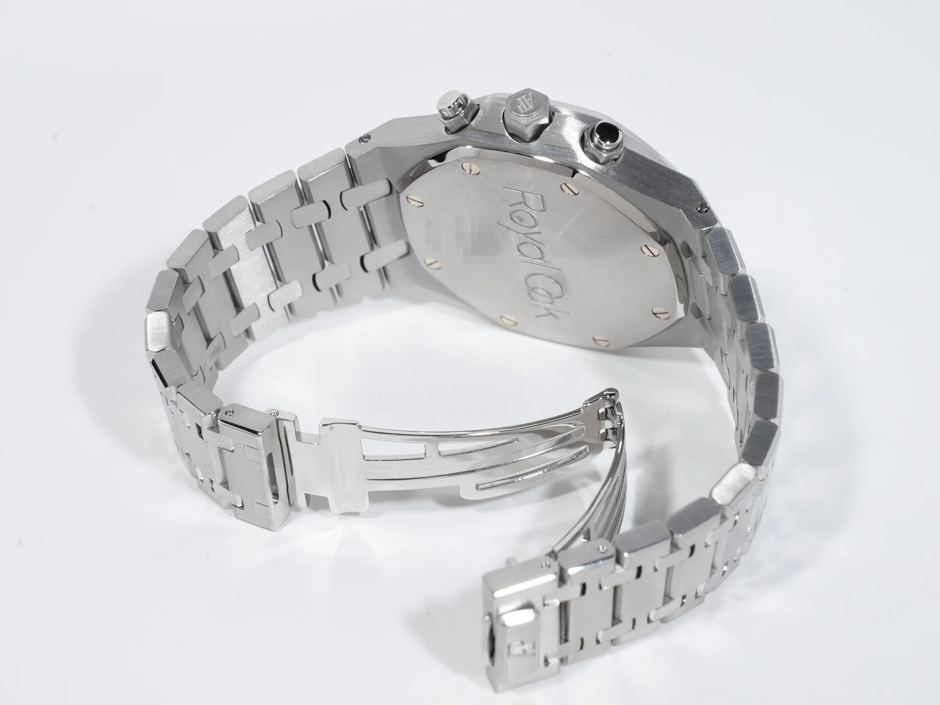 オーデマピゲ ロイヤルオーク クロノグラフ Ref.25860ST.OO.1110ST.04 ステンレススチール ブルー文字盤 - Image 8