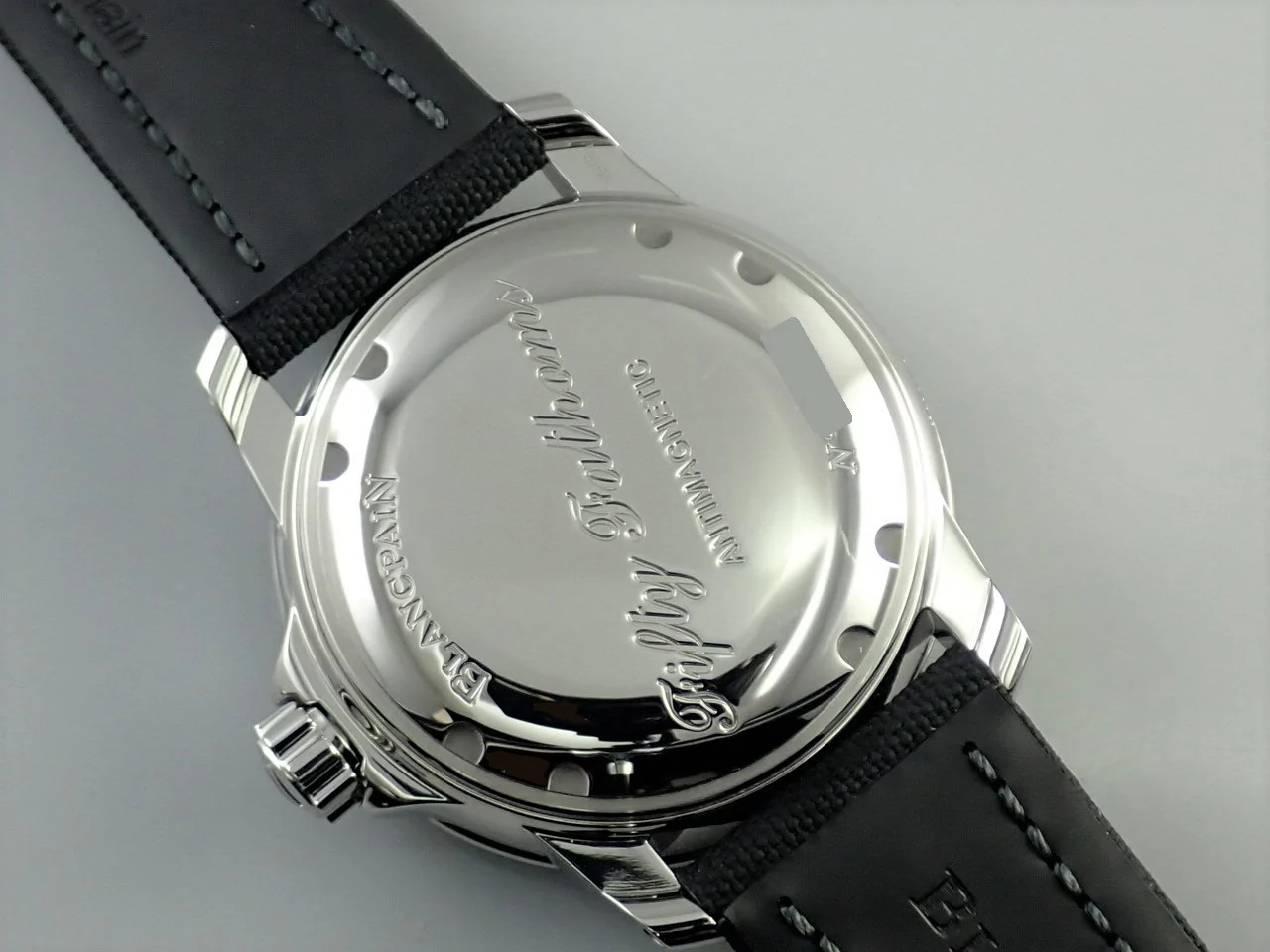 ブランパン フィフティ ファゾムス Ref.5015-1130-52A ブラック文字盤 美品 93R1H1KF - Image 7