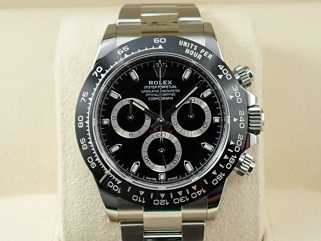 ロレックス デイトナ Ref.116500LN ステンレススチール ブラック文字盤 - Image 2