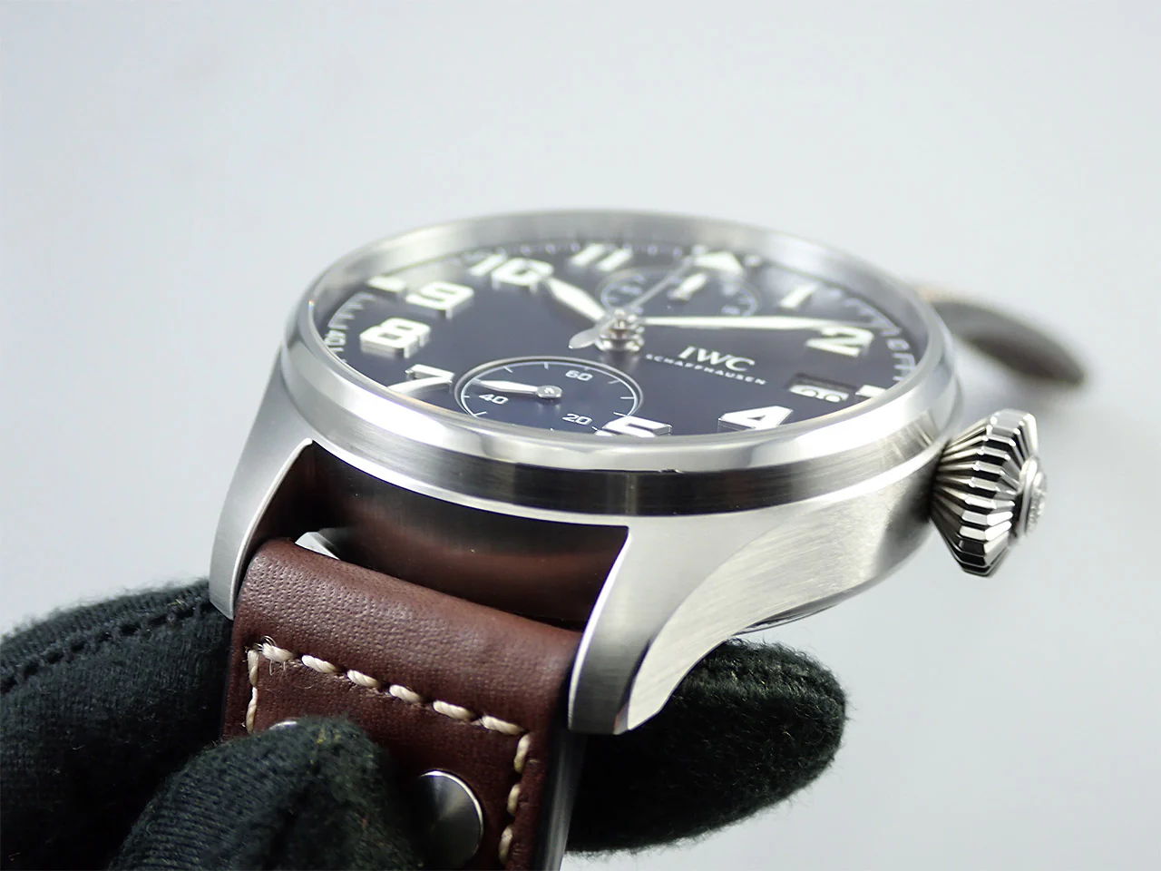 IWC ビッグパイロットウォッチ モノプッシャー プティ・プランス Ref.IW515202 ブルー文字盤 未使用 973WJCPR - Image 6