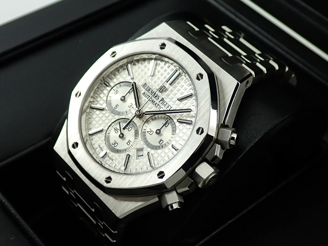 オーデマピゲ ロイヤルオーク クロノグラフ Ref.26320ST.OO.1220ST.02 ステンレススチール シルバー文字盤 - Image 5