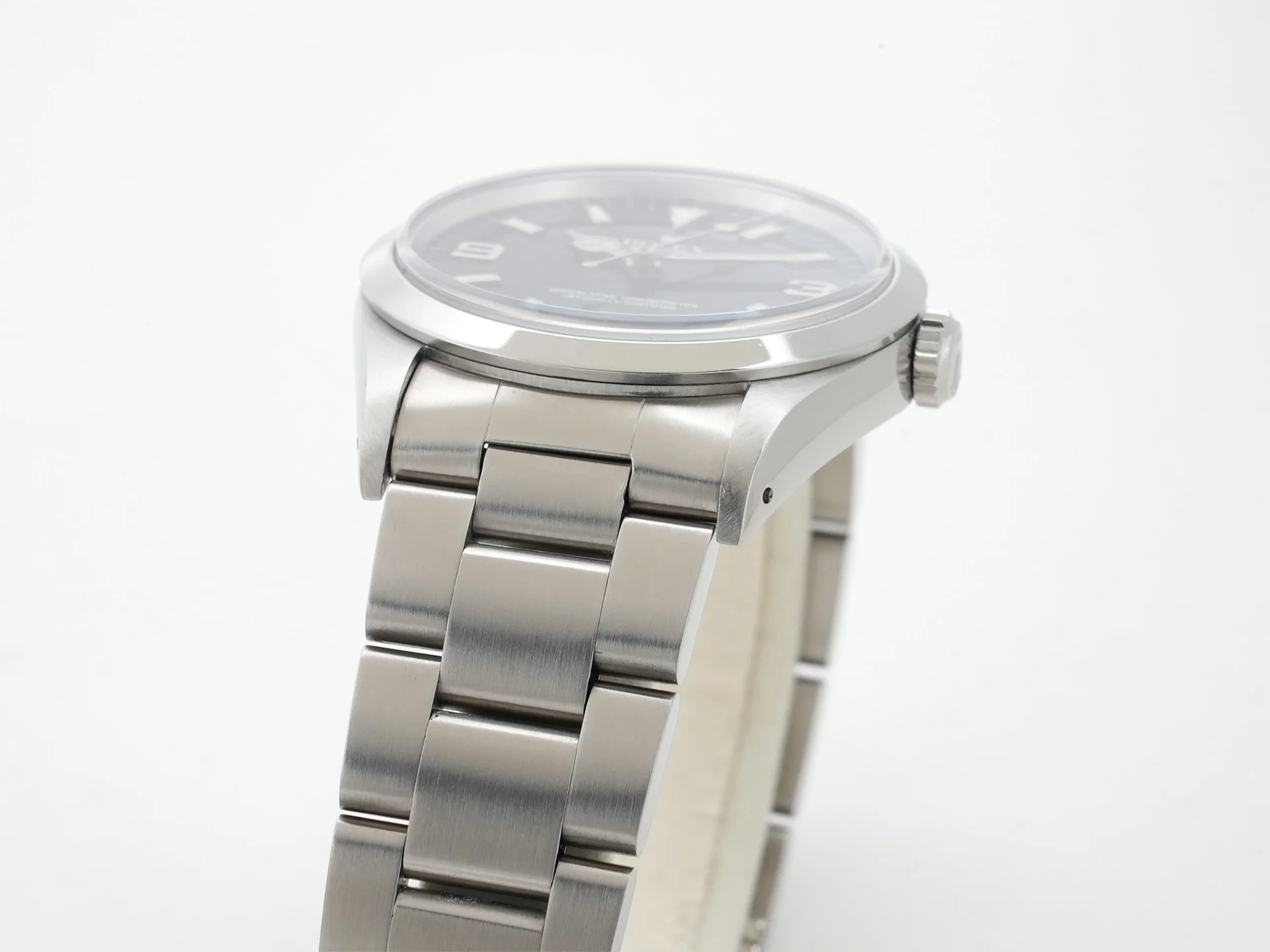 ロレックス エクスプローラーI Ref.14270 ステンレススチール ブラック文字盤 オイスターブレスレット 中古 975rwtg2 - Image 6